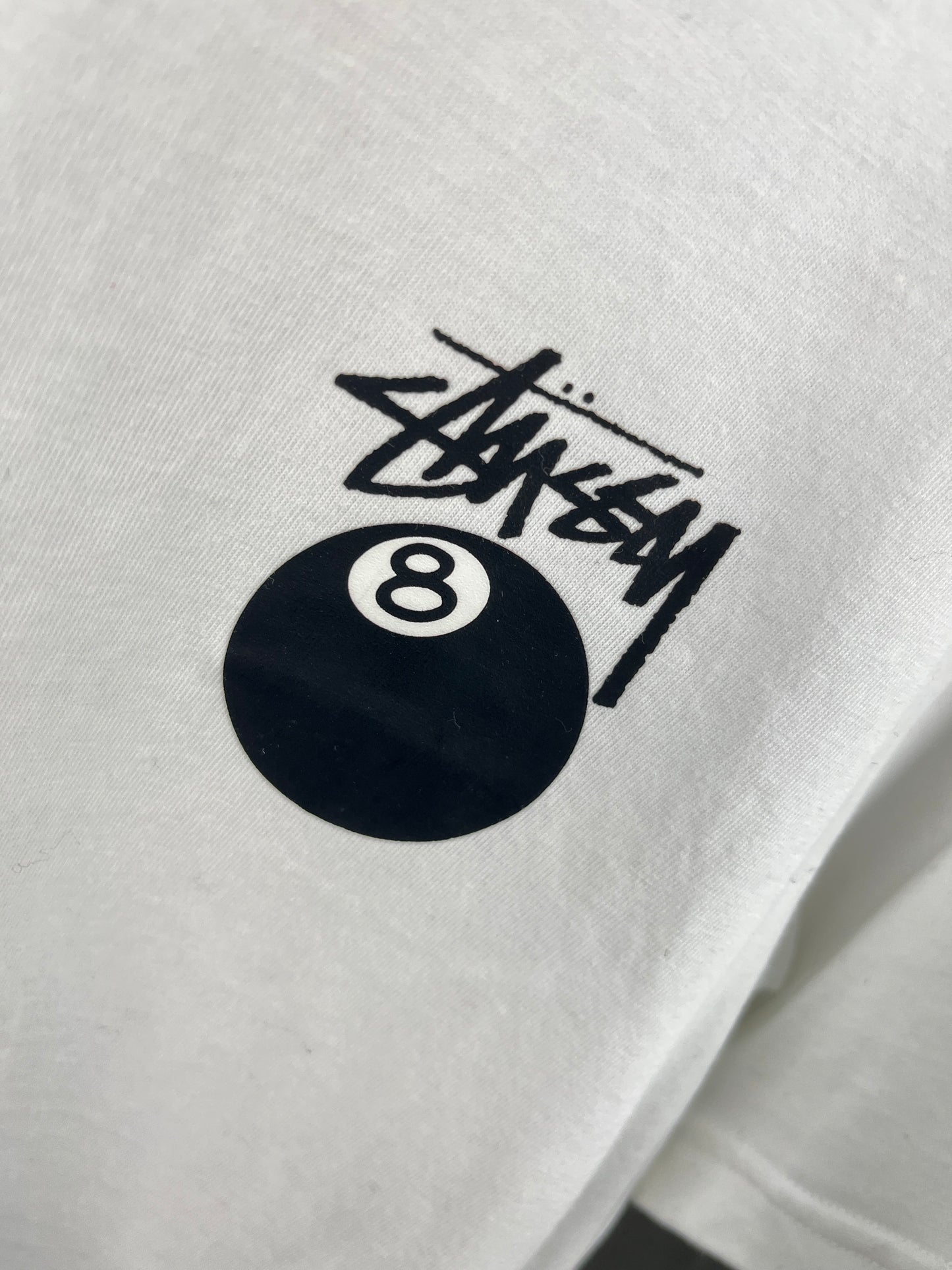 Stussy 8 Ball White T-shirt