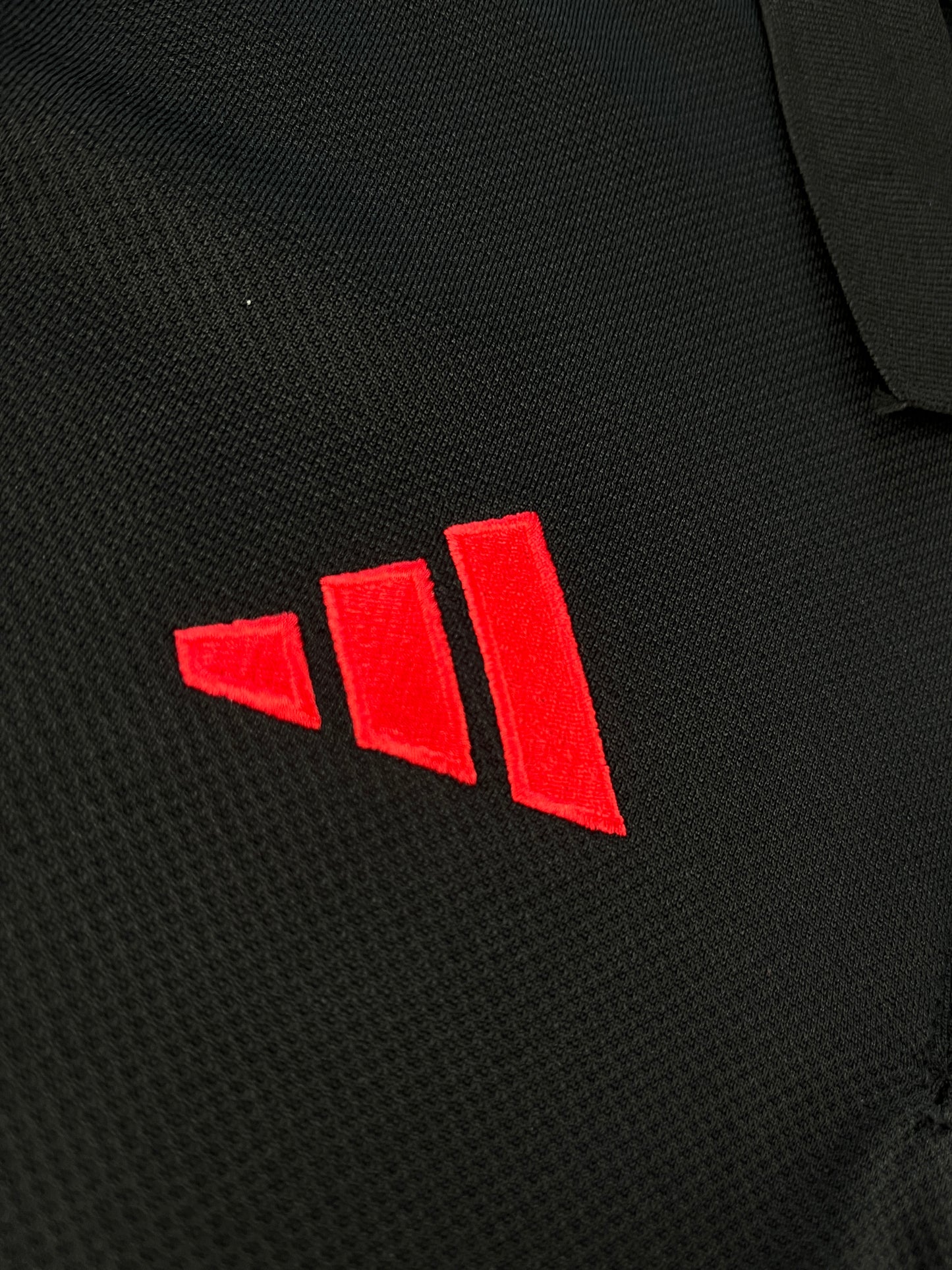 United Black & Red Polo