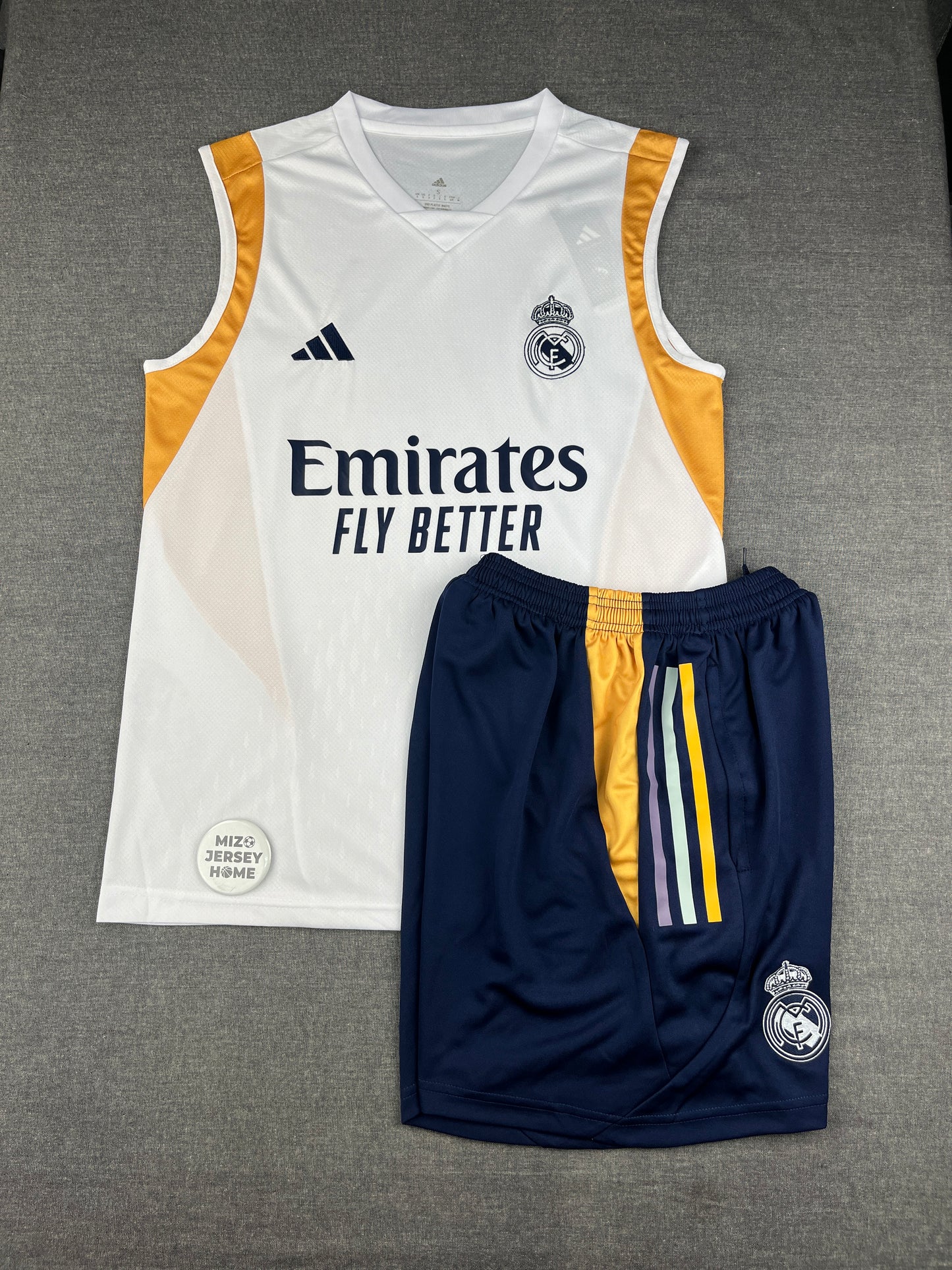 Real Madrid White Sando Set