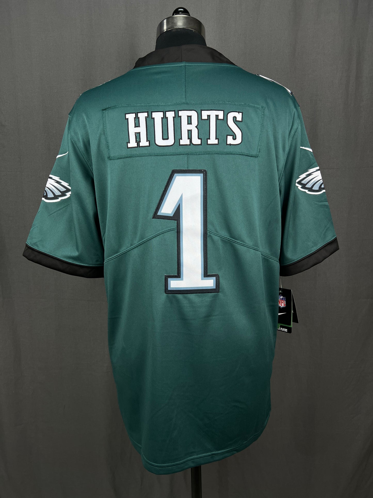 HURTS 1 Green Eagles Home NFL Jersey