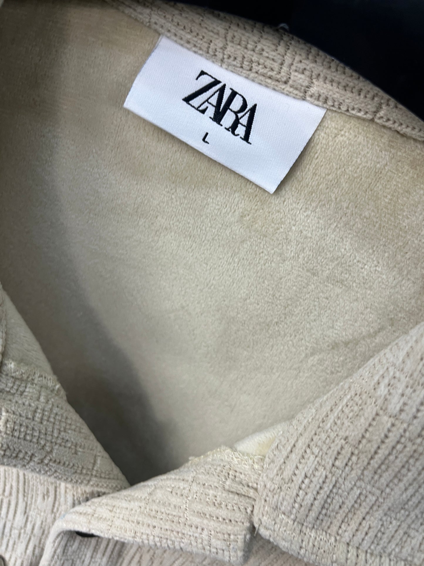 ZARA Beige Shacket