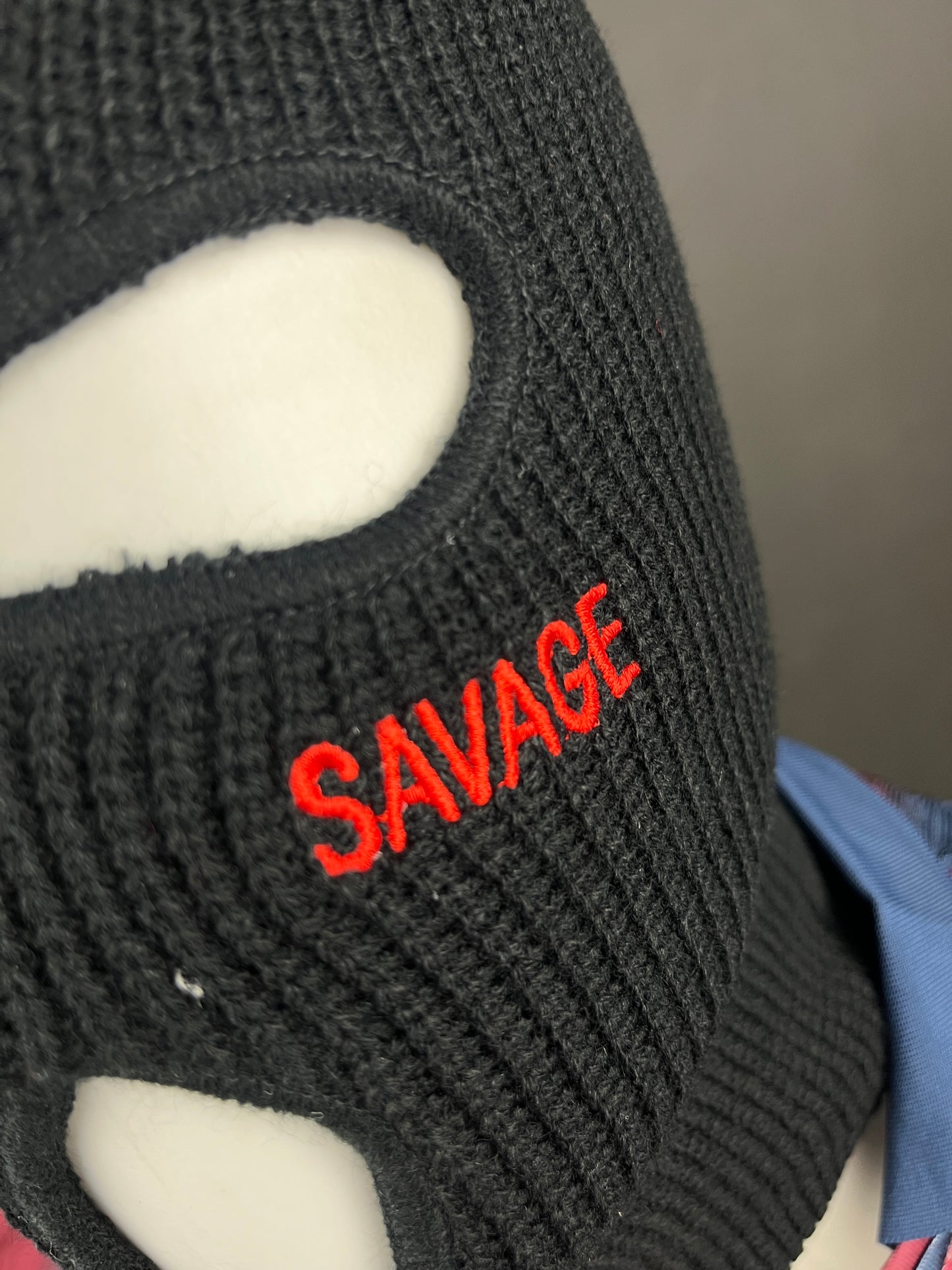 AK-Inspired Black Ski Mask