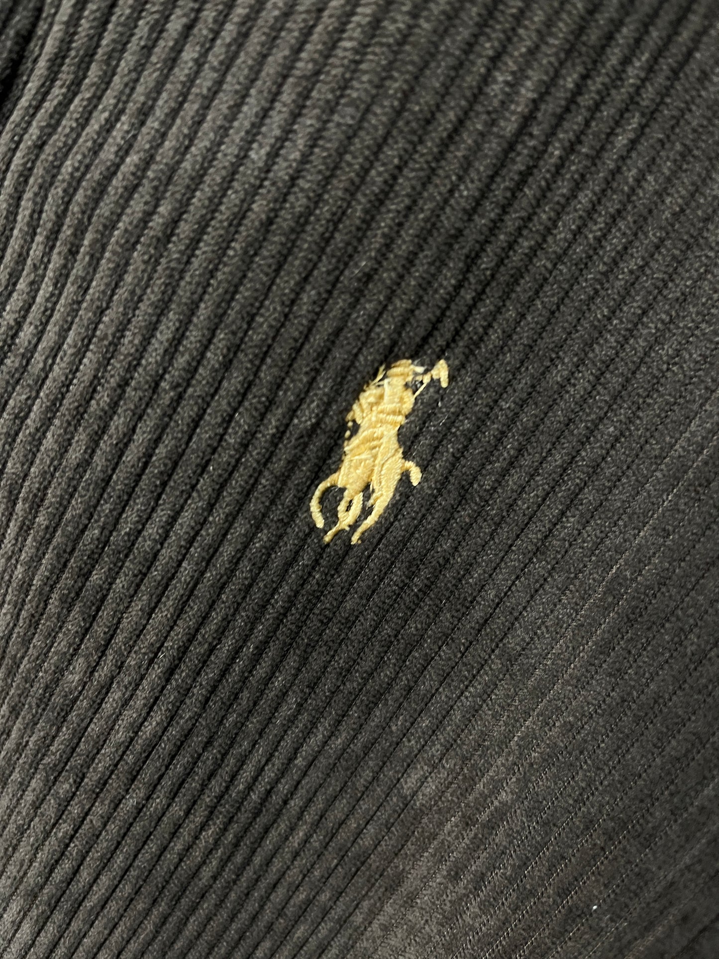 Ralph Lauren Quarter Zip Sweater Dark Brown