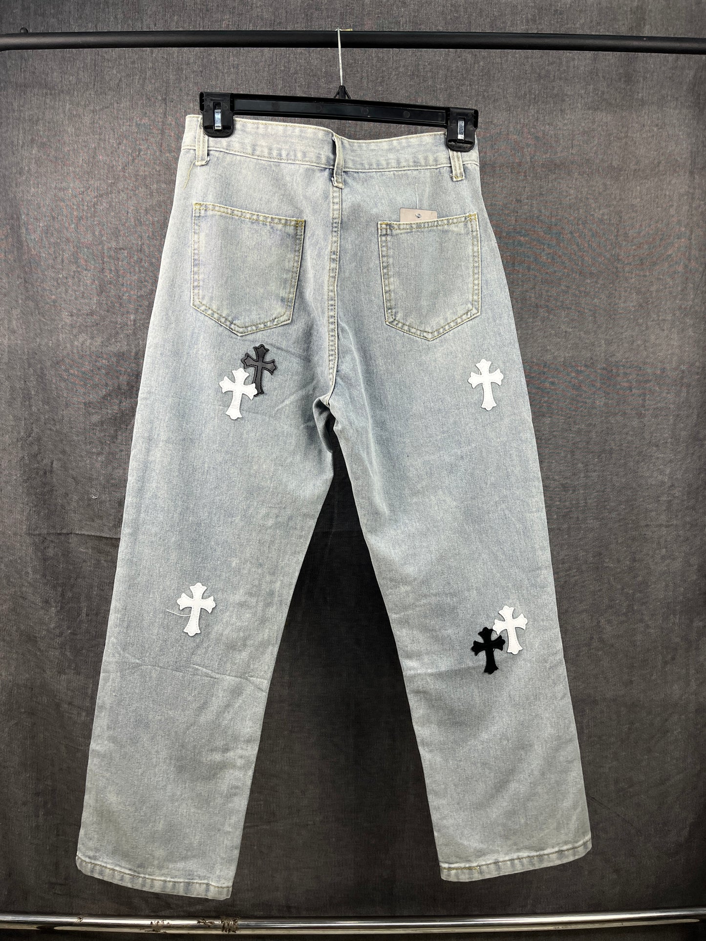 Chrome Hearts Blue Jeans