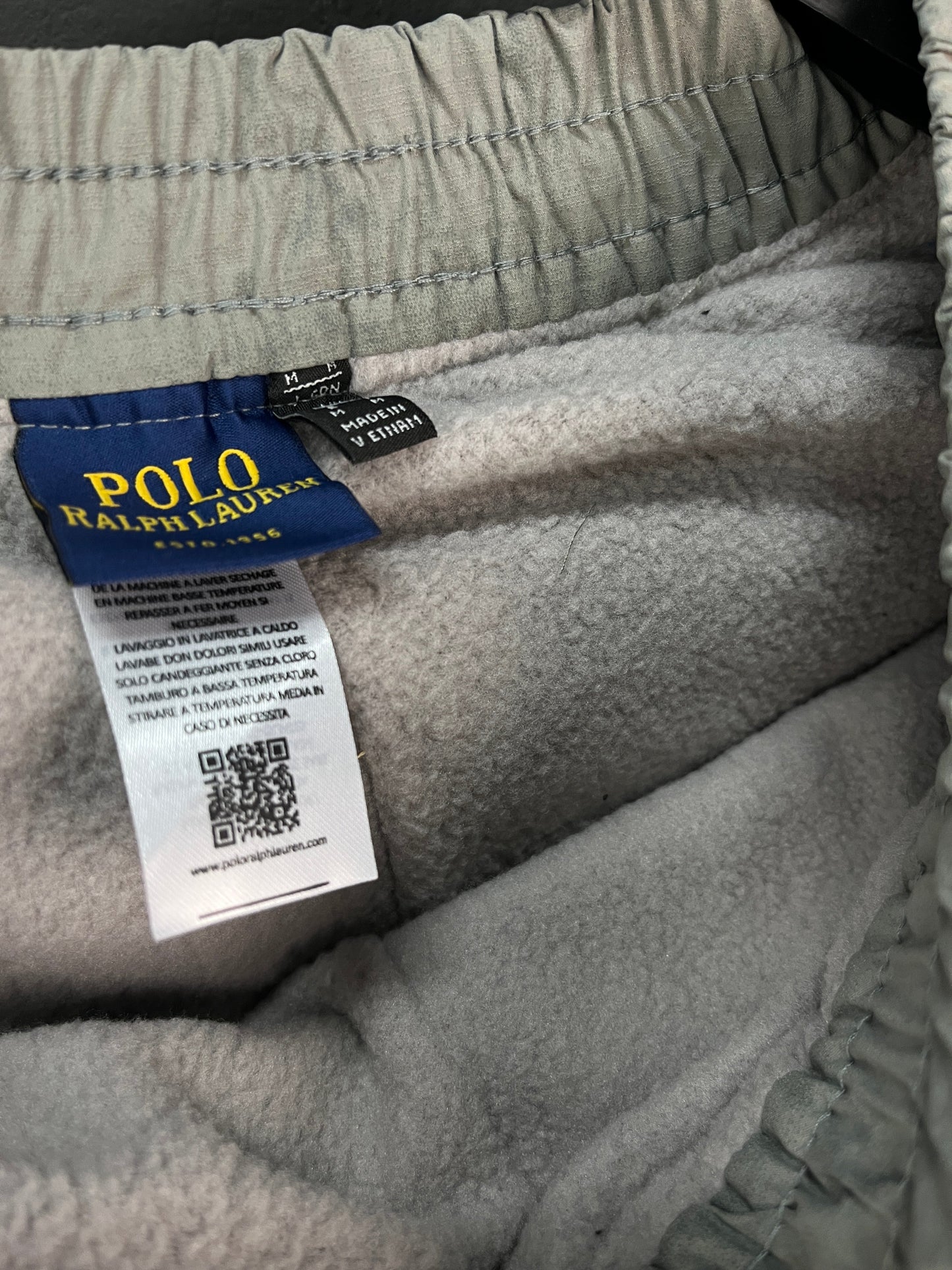 Ralph Lauren Light Gray Inner Fleece Pants