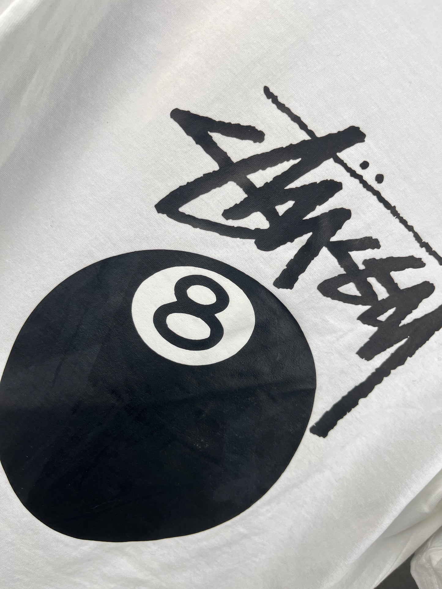 Stussy 8 Ball White T-shirt
