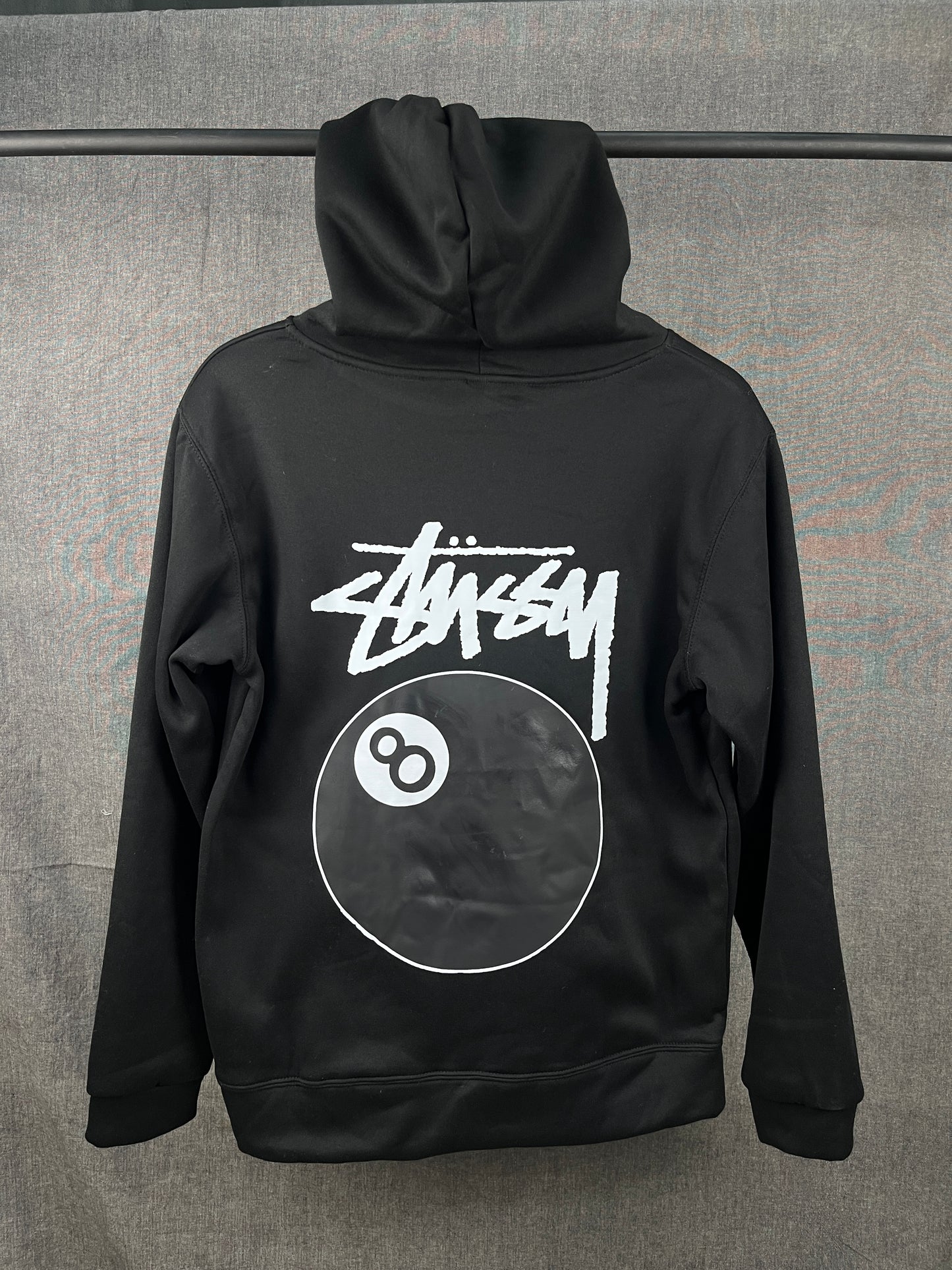 Stussy 8 Ball Black Hoodie