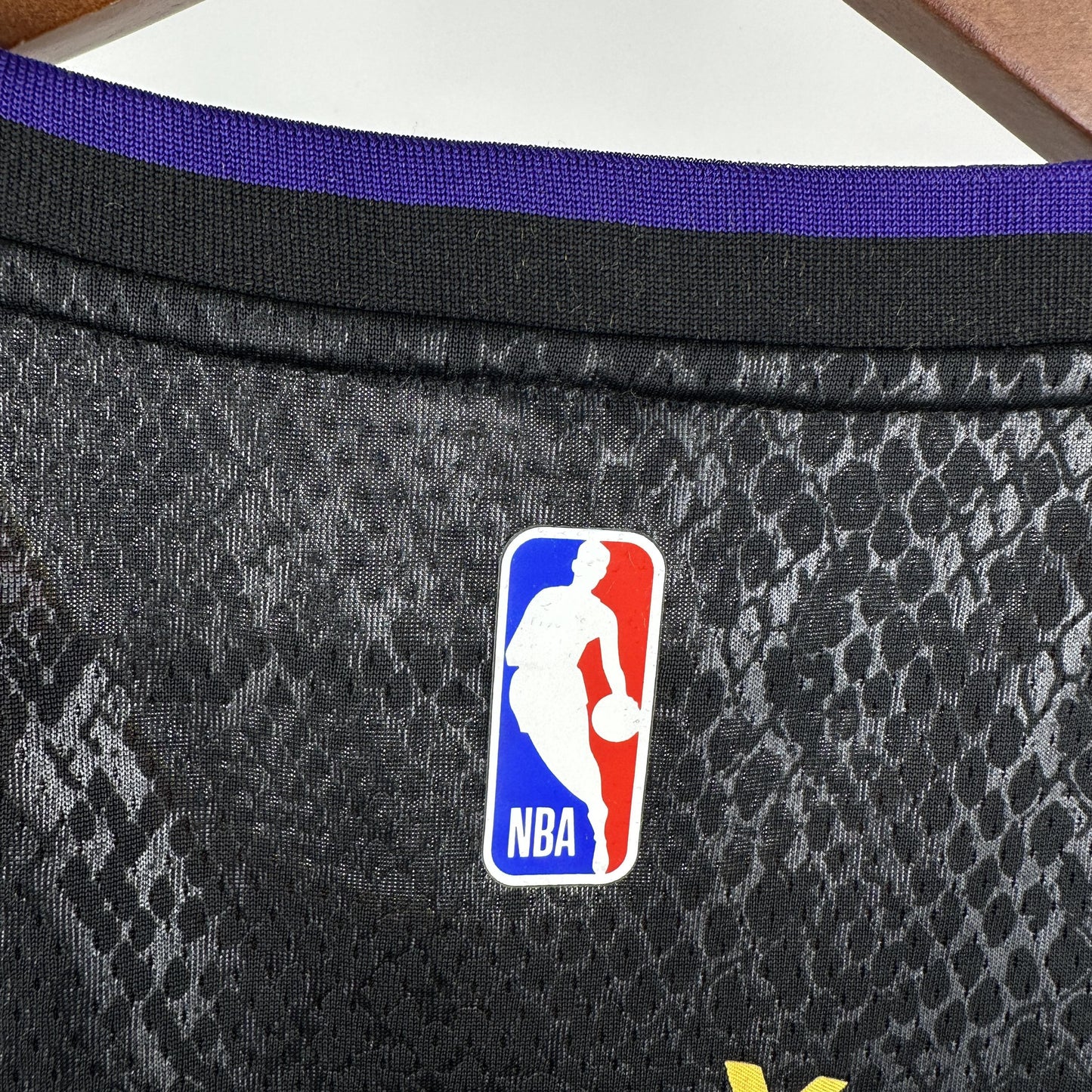 Doncic 77 Black Lakers Heat Pressed Edition