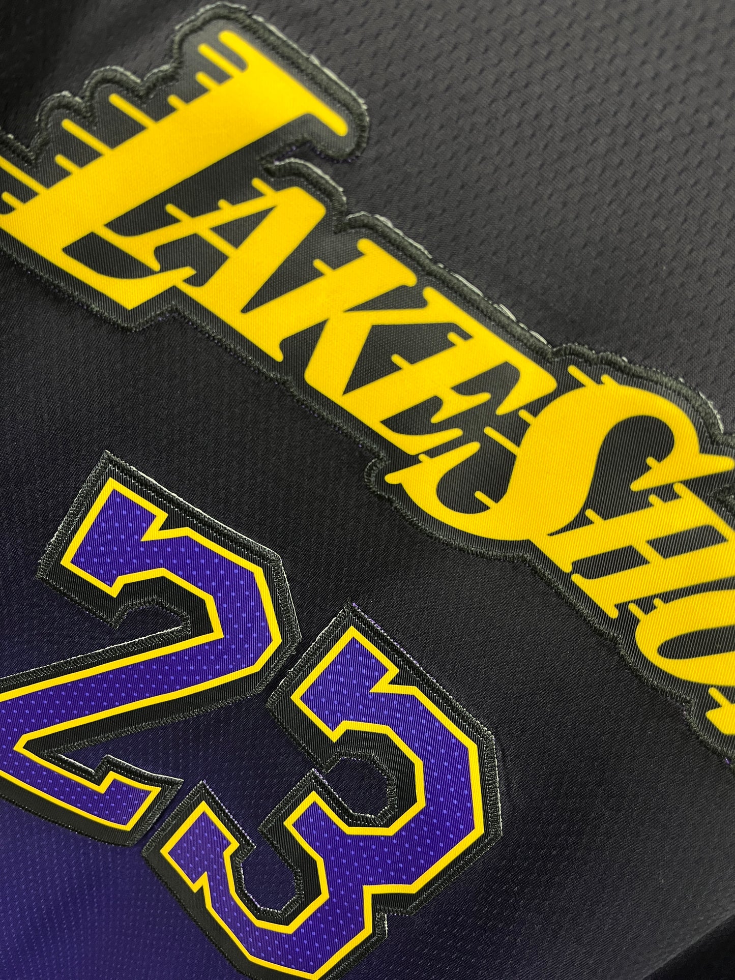 James 23 Purple LakeShow NBA Jersey