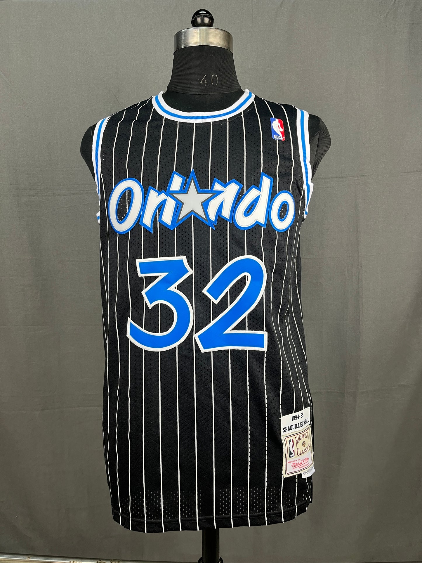 O'neal 32 Orlando Black NBA Jersey