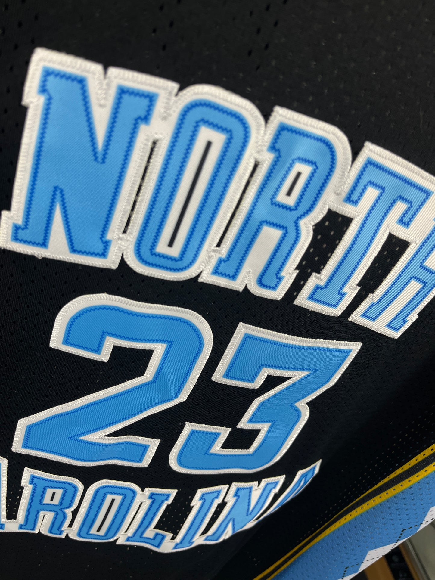 Jordan 23 North Carolina Black NBA Jersey