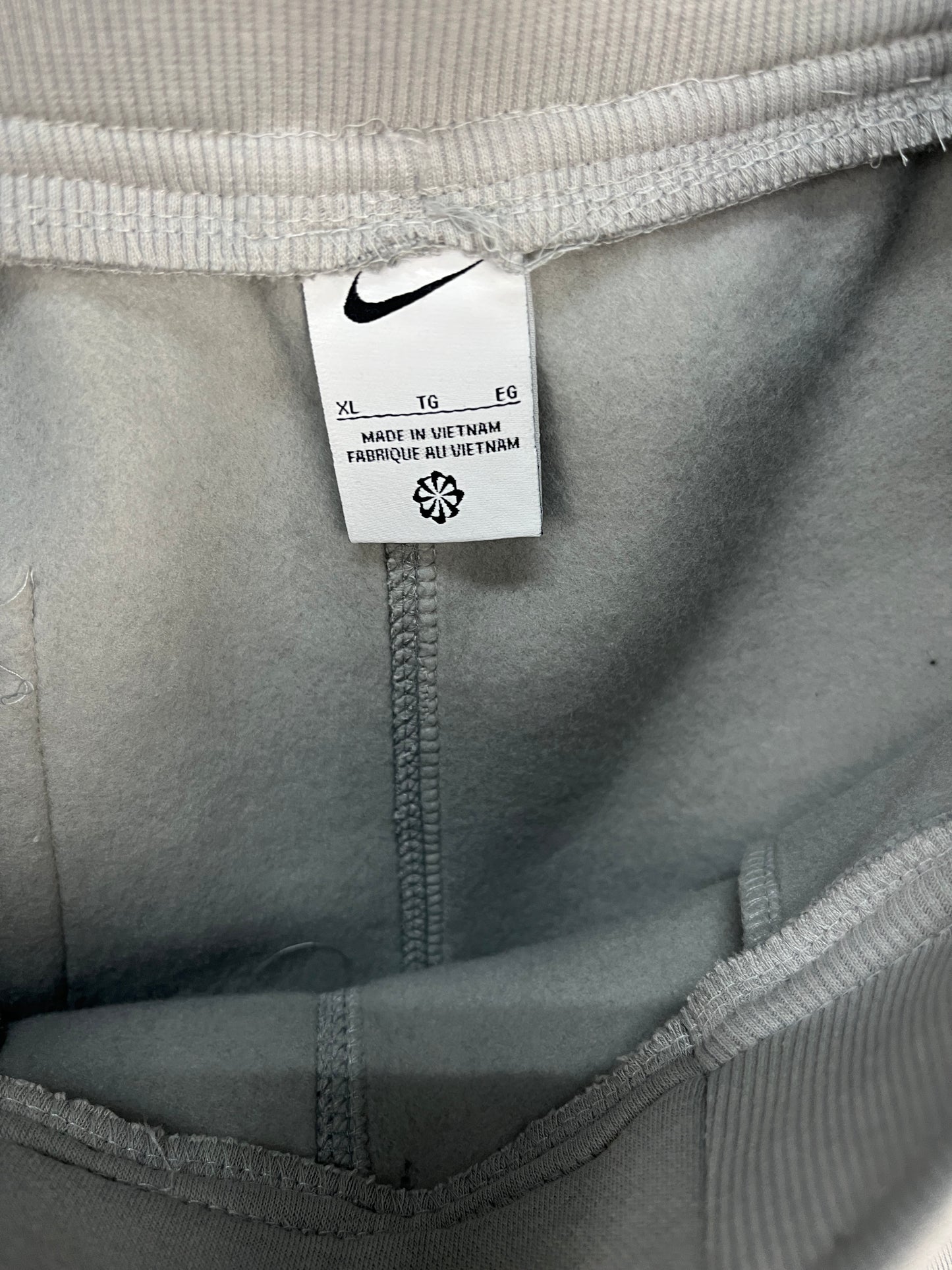 NIKE Gray & Blue Inner Fleece Pants