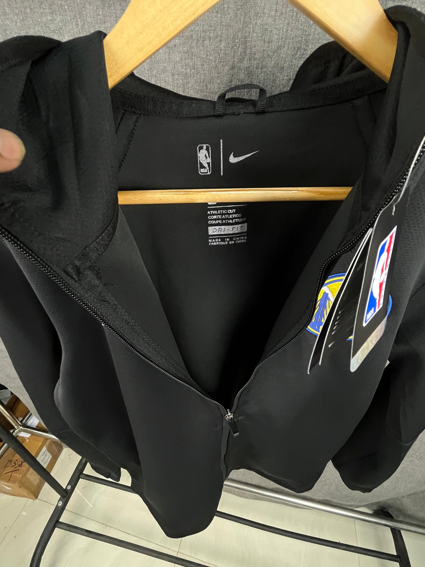 Golden State Warriors Black NBA Hoodie
