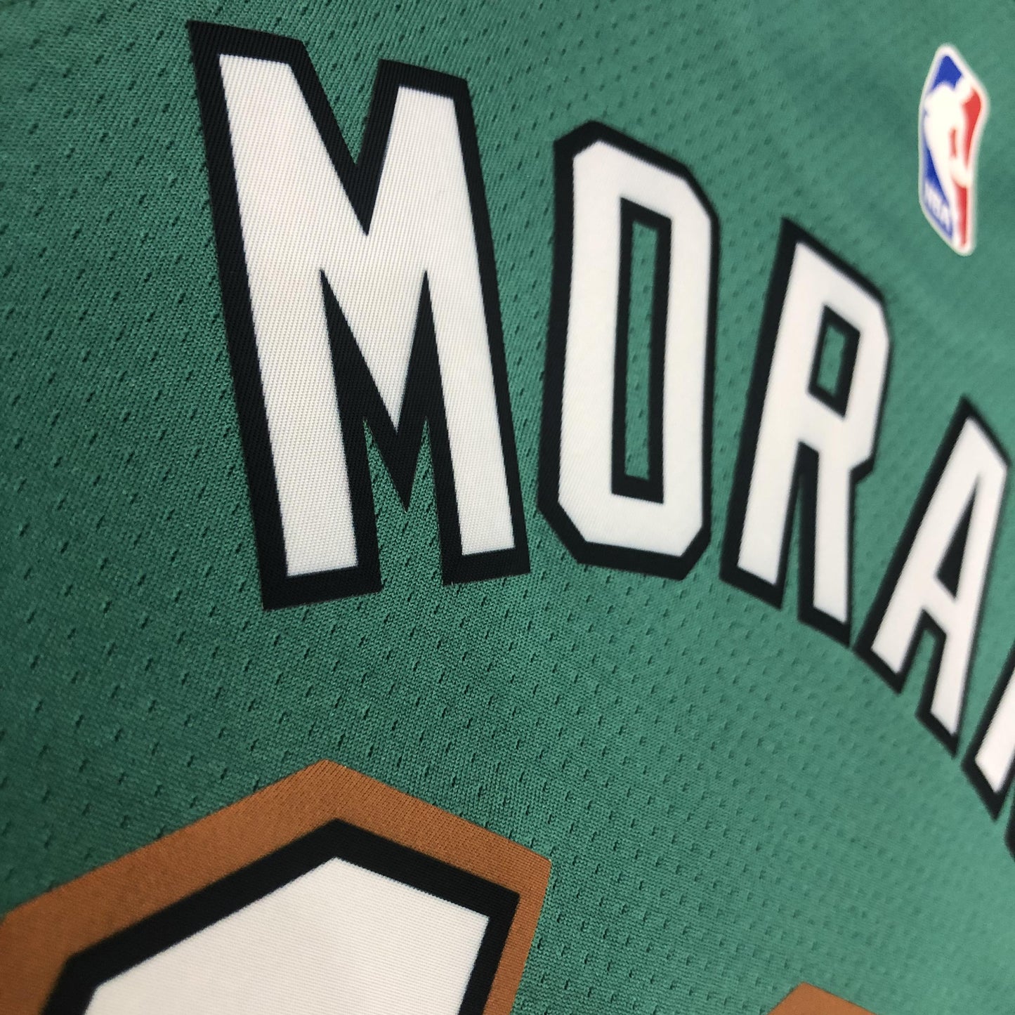 MORANT 12 Green Memphis Grizzlies Heat Pressed Edition NBA Jersey