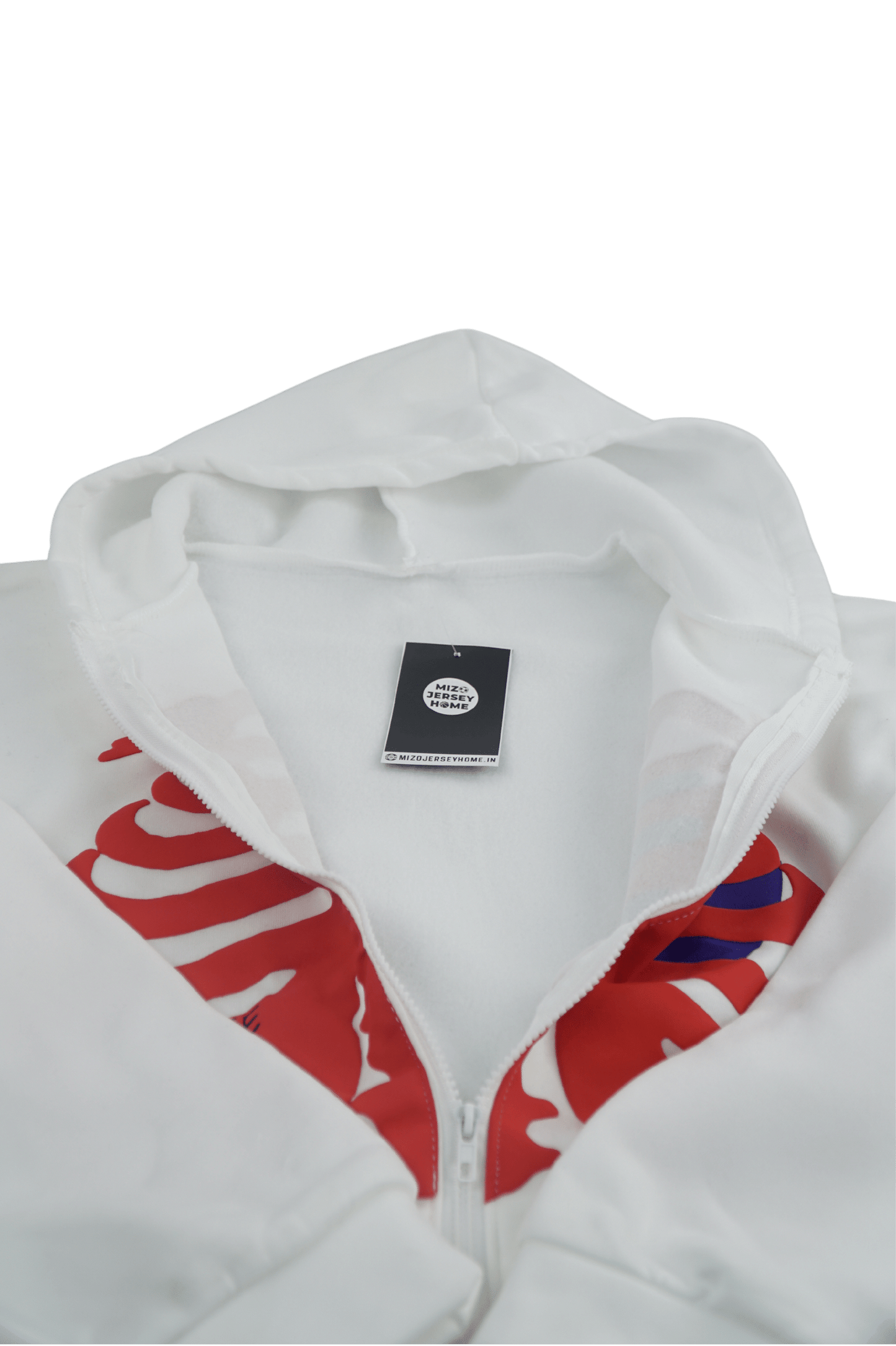 Skeleton & Heart White Hoodie