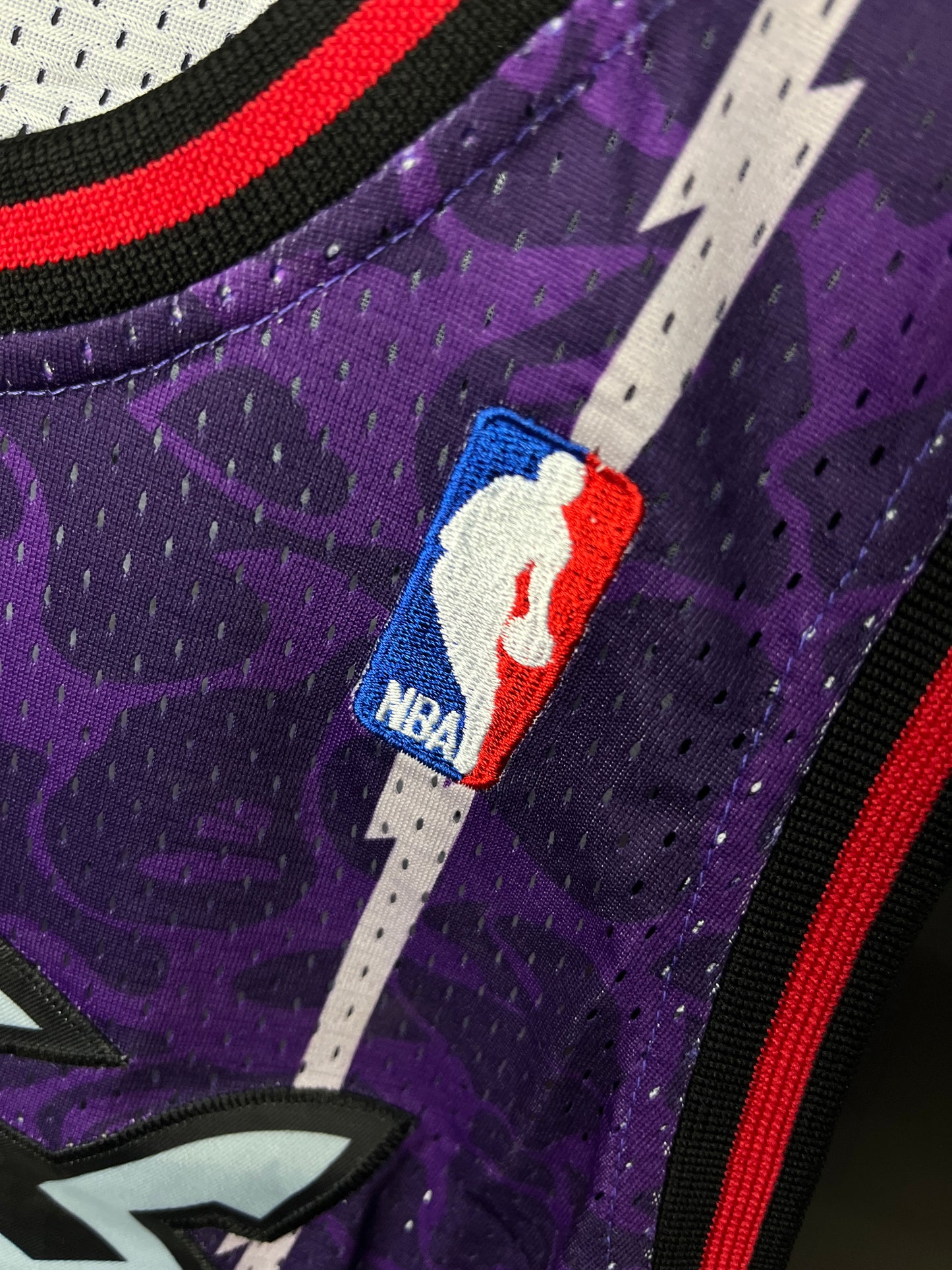 Bape 93 Toronto Raptors Purple NBA Jersey