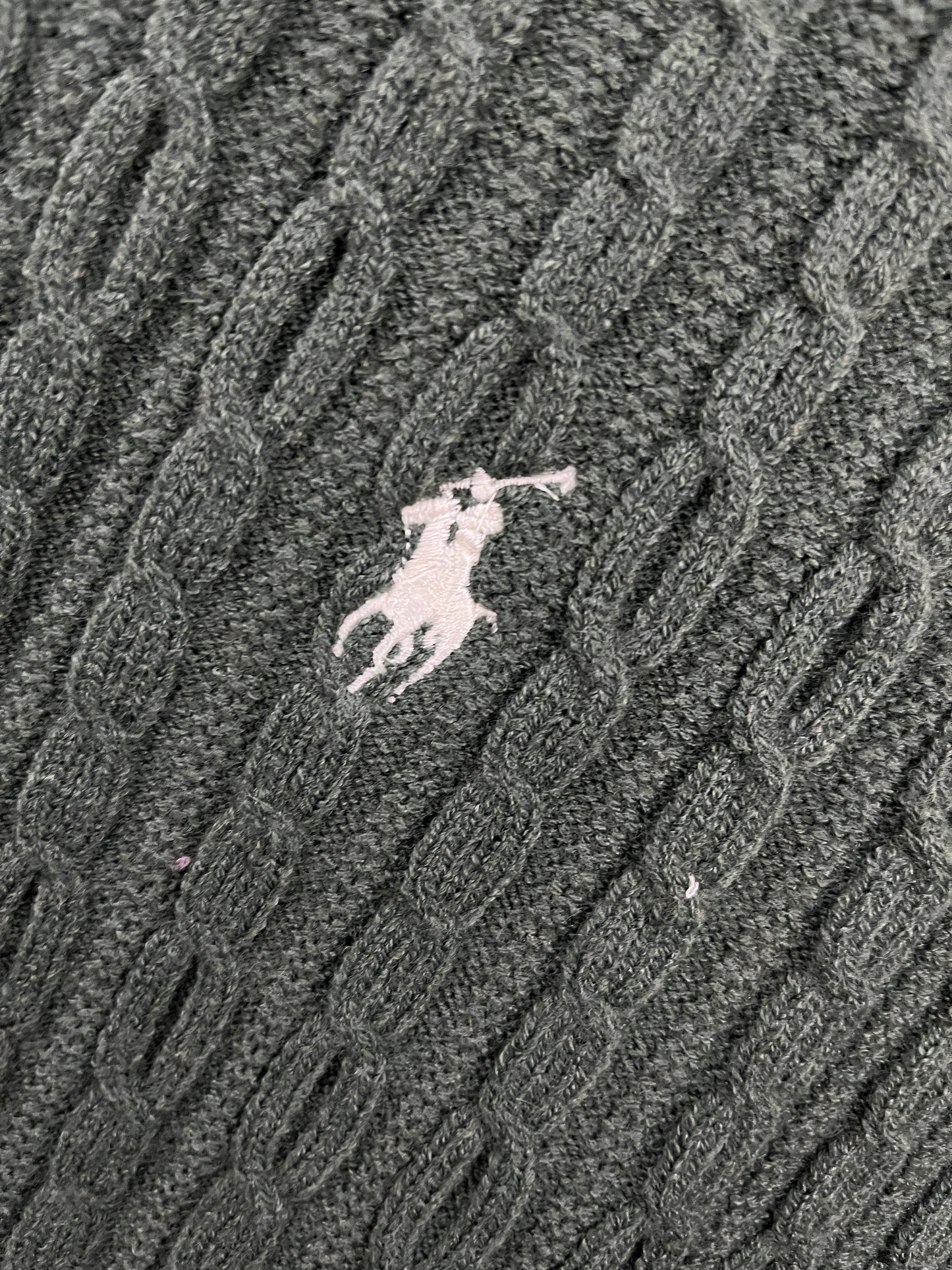 Ralph Lauren Soft Patterned Pull Over Green