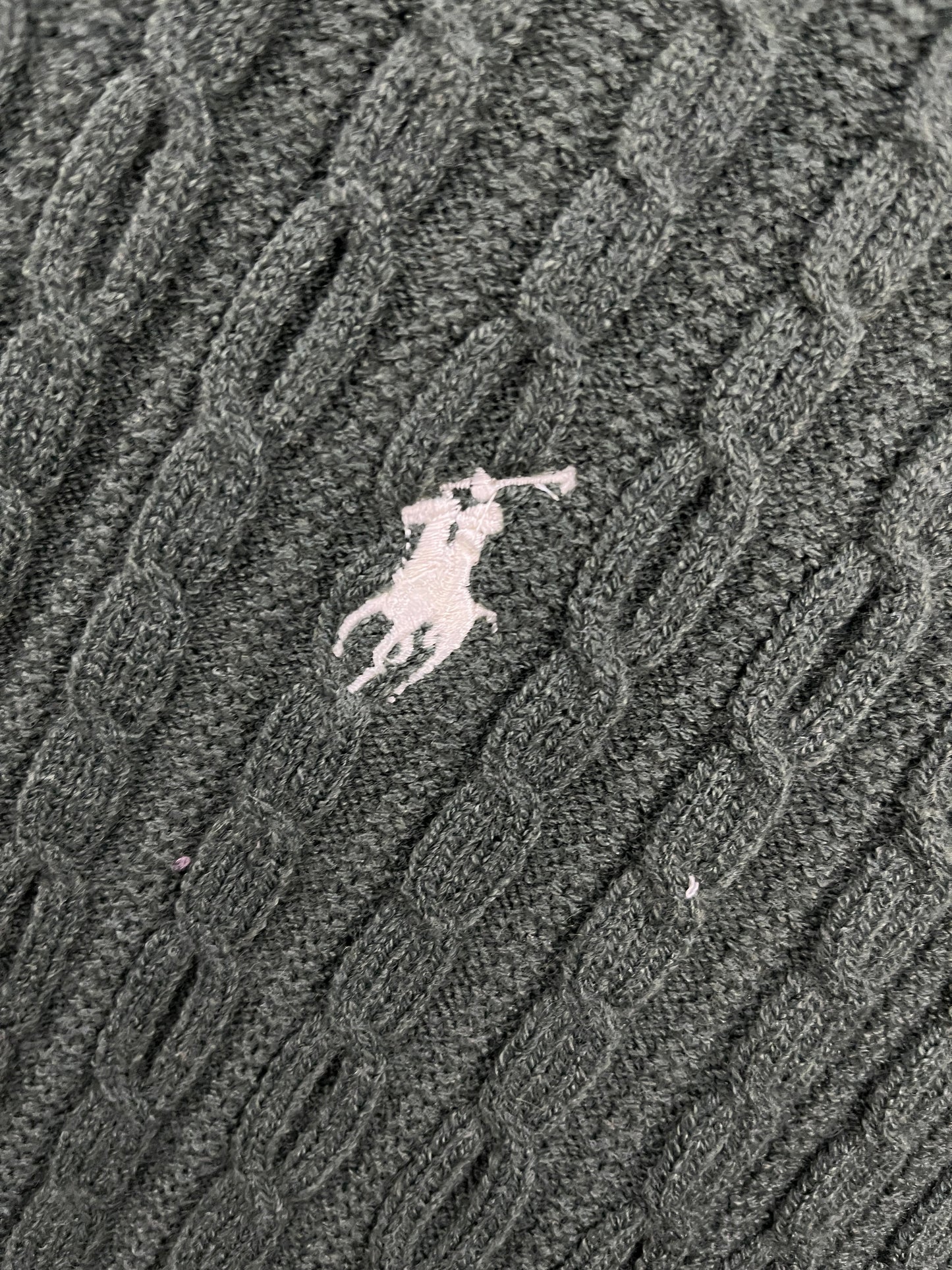 Ralph Lauren Soft Patterned Pull Over Green