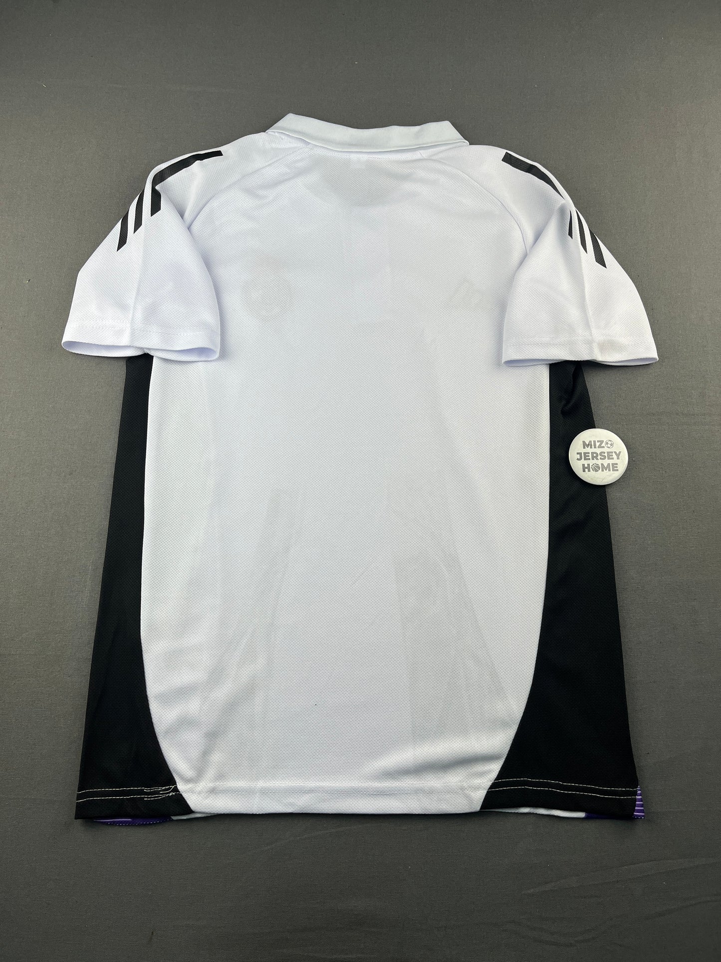 Real Madrid White & Black Polo