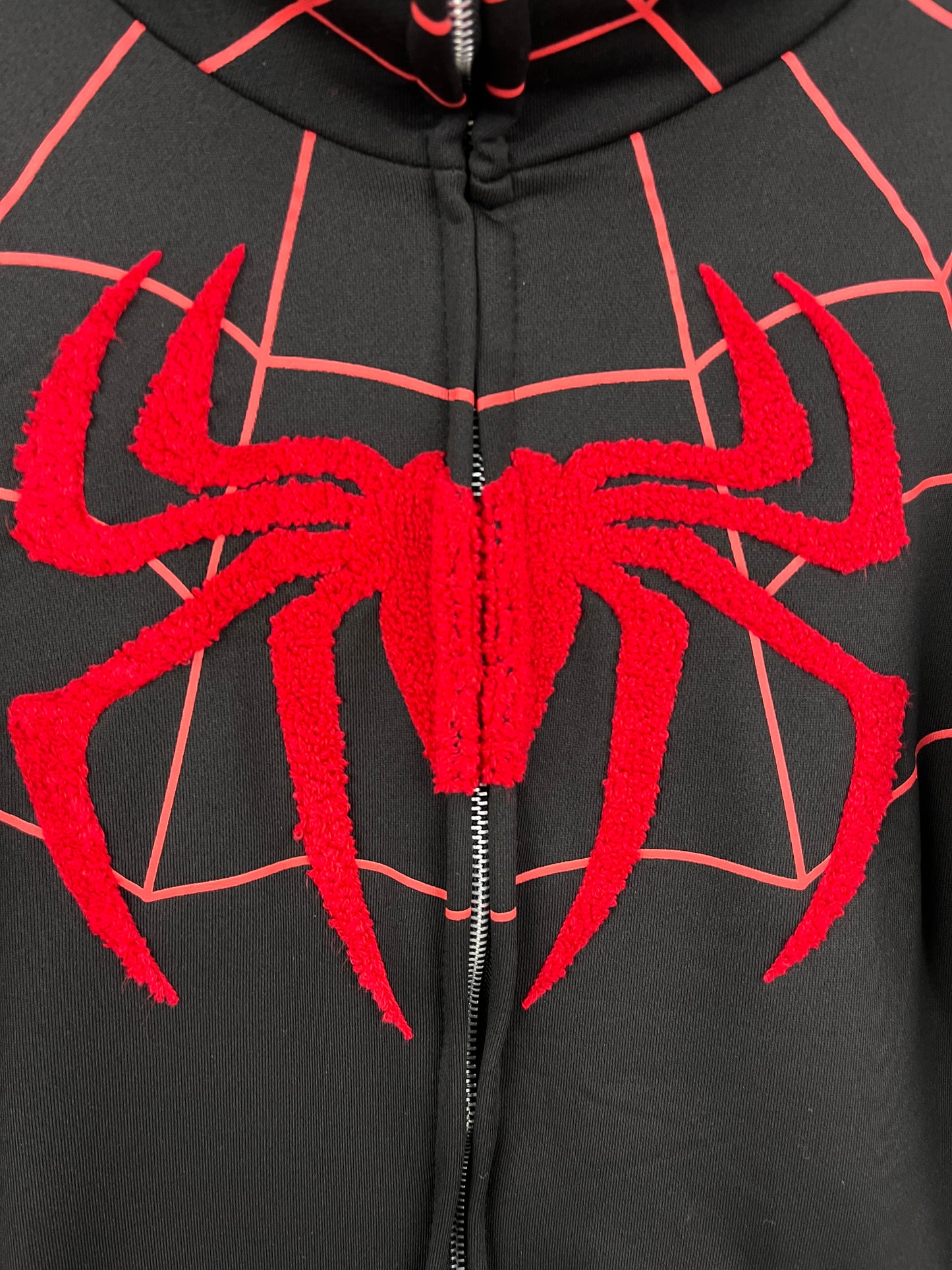 Spiderman Black Zip-up Hoodie