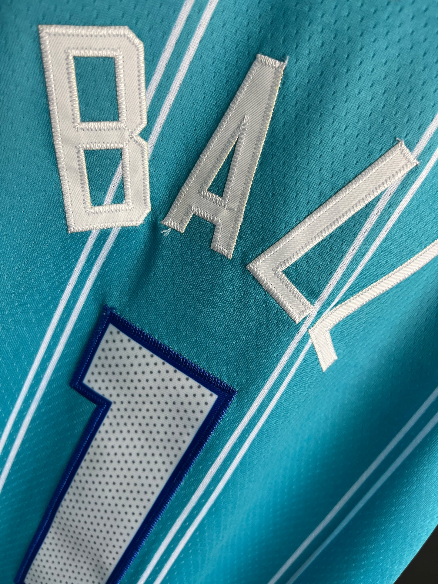 LaMelo BALL 1 Blue Charlotte Hornets NBA Jersey