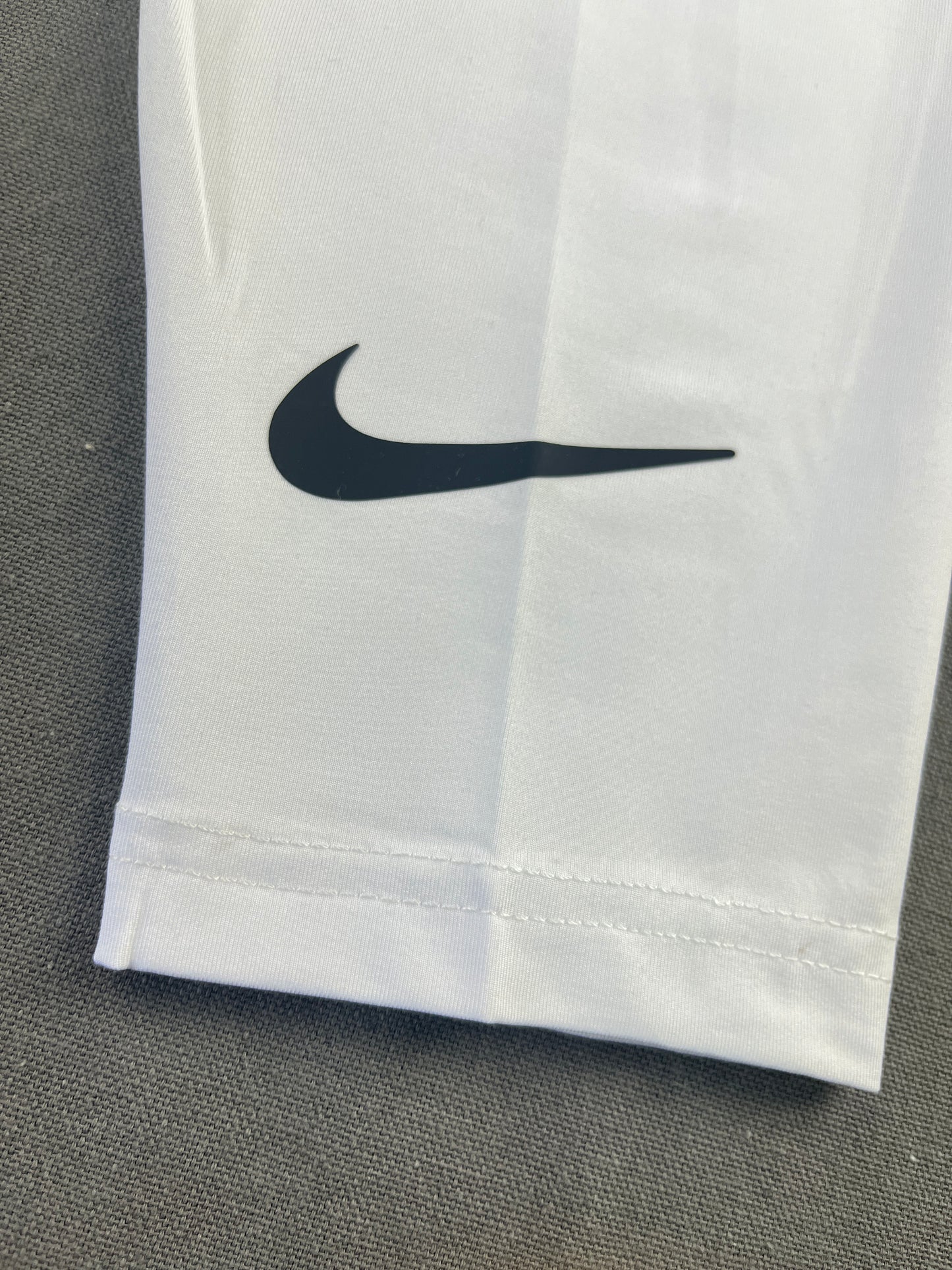 NBA NIKE Single Leg Compression White Pants