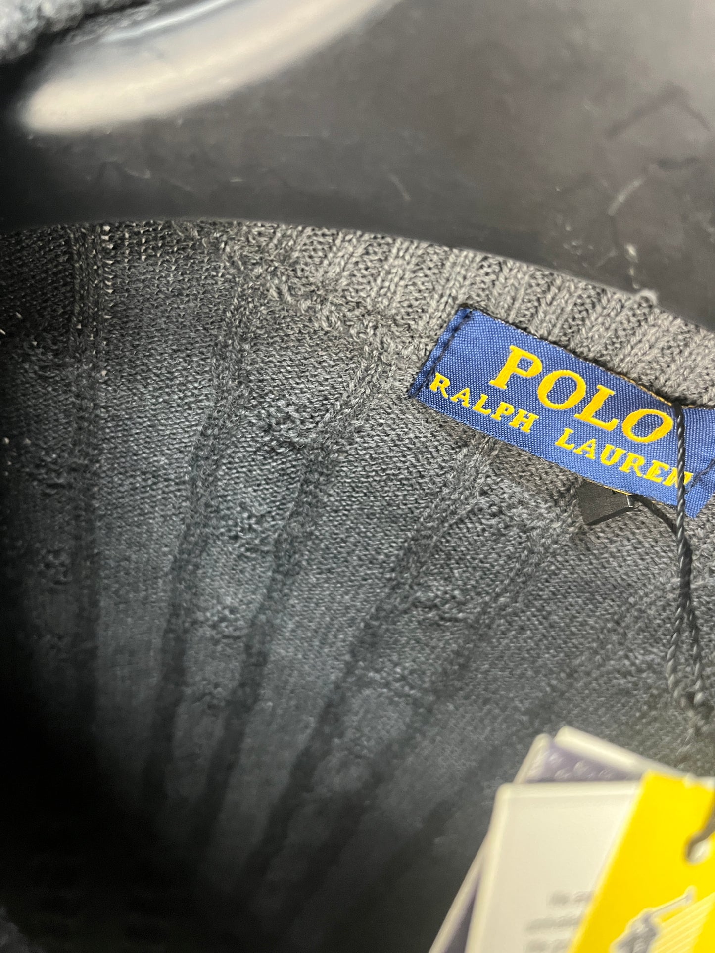 Ralph Lauren Gray Round Neck Sweater