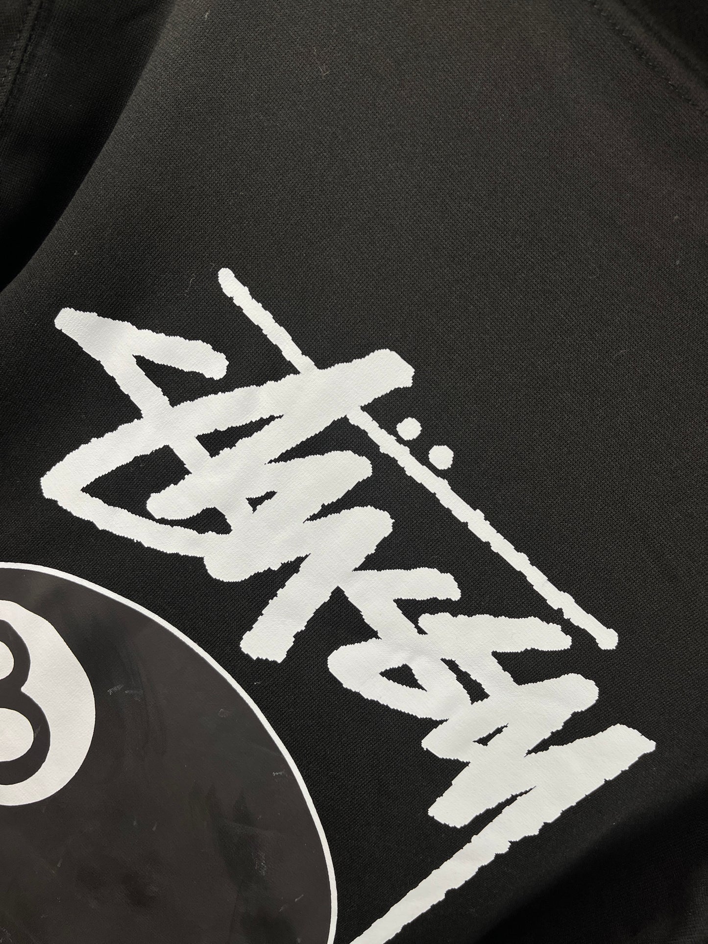 Stussy 8 Ball Black Hoodie
