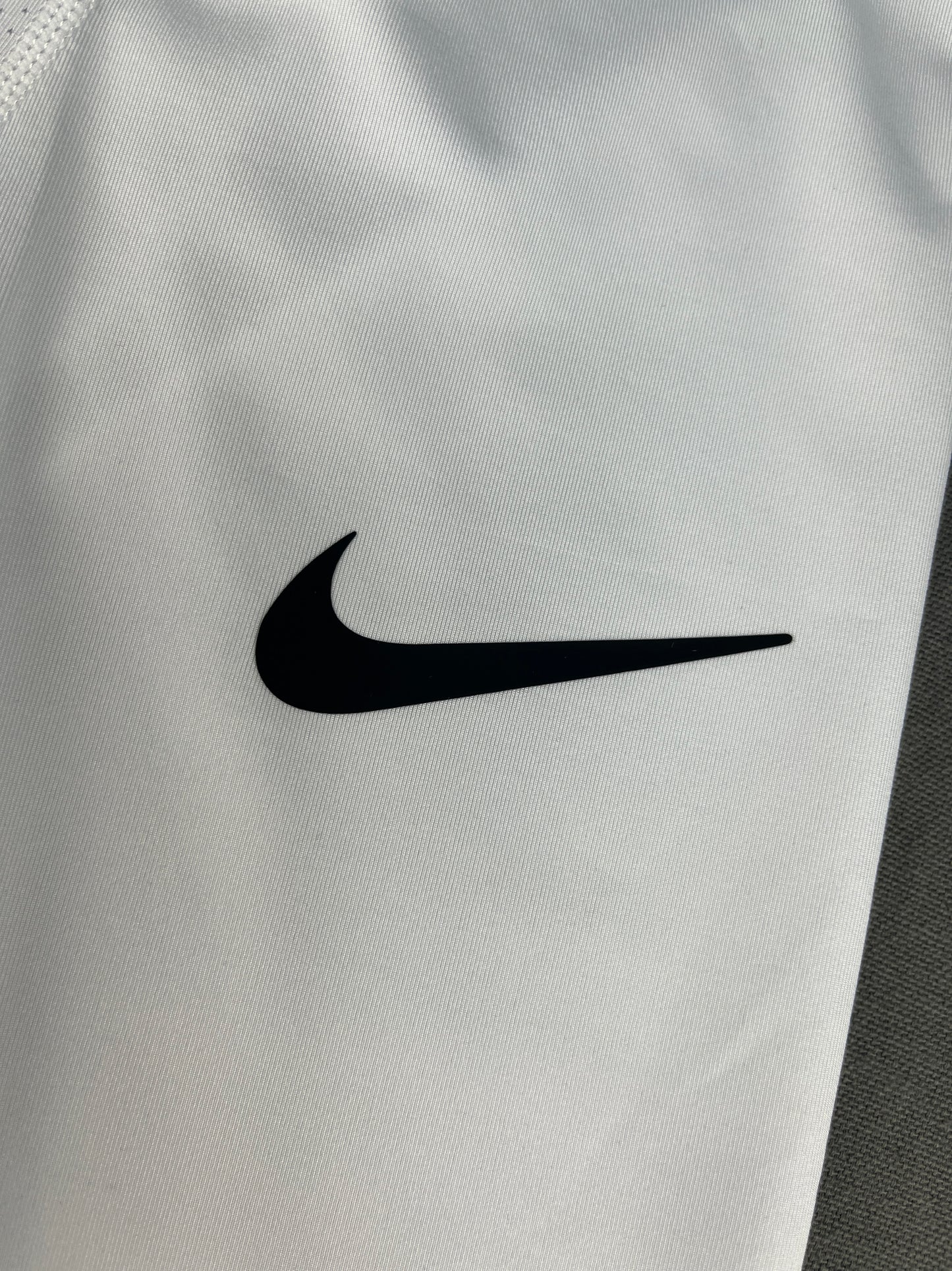NBA NIKE White Compression Pants