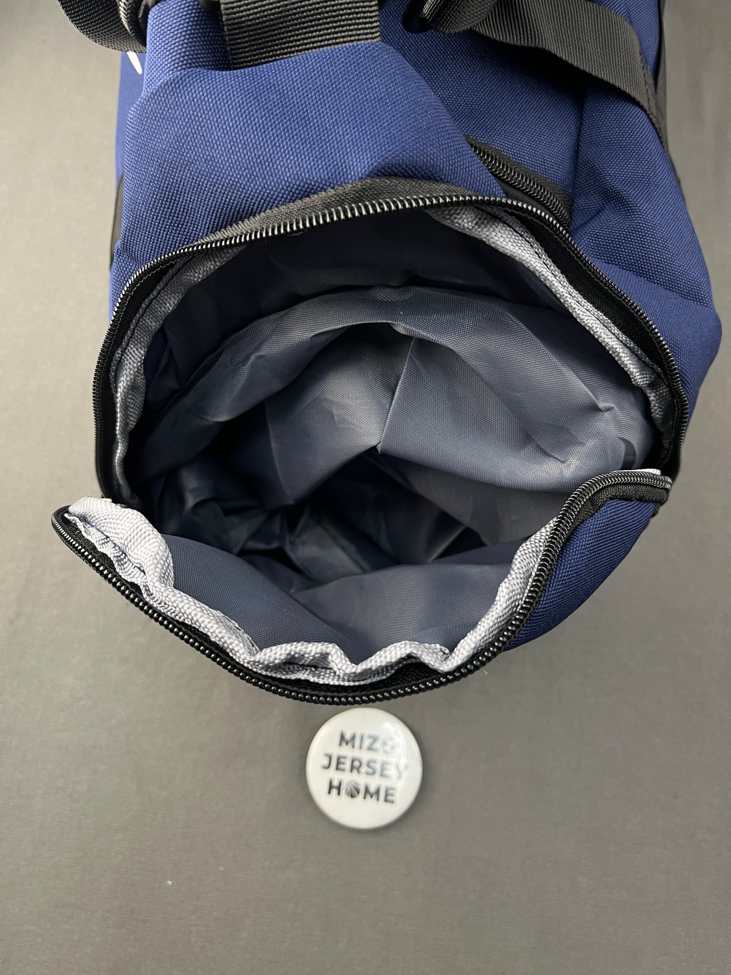 NIKE Academy Brasilia Duffle Bag Navy Blue