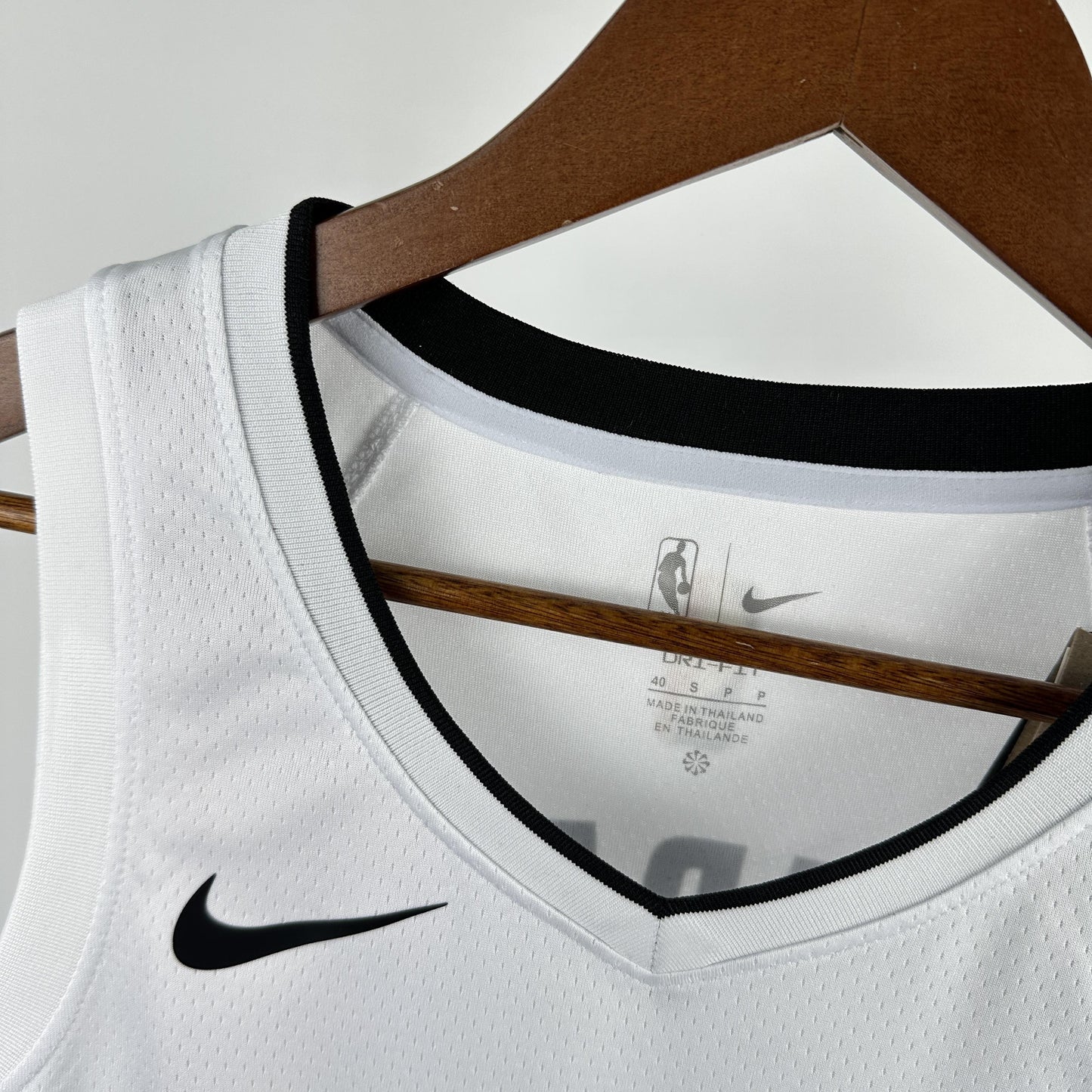 JOKIC 15 White Denver Nuggets Heat Pressed Edition NBA Jersey
