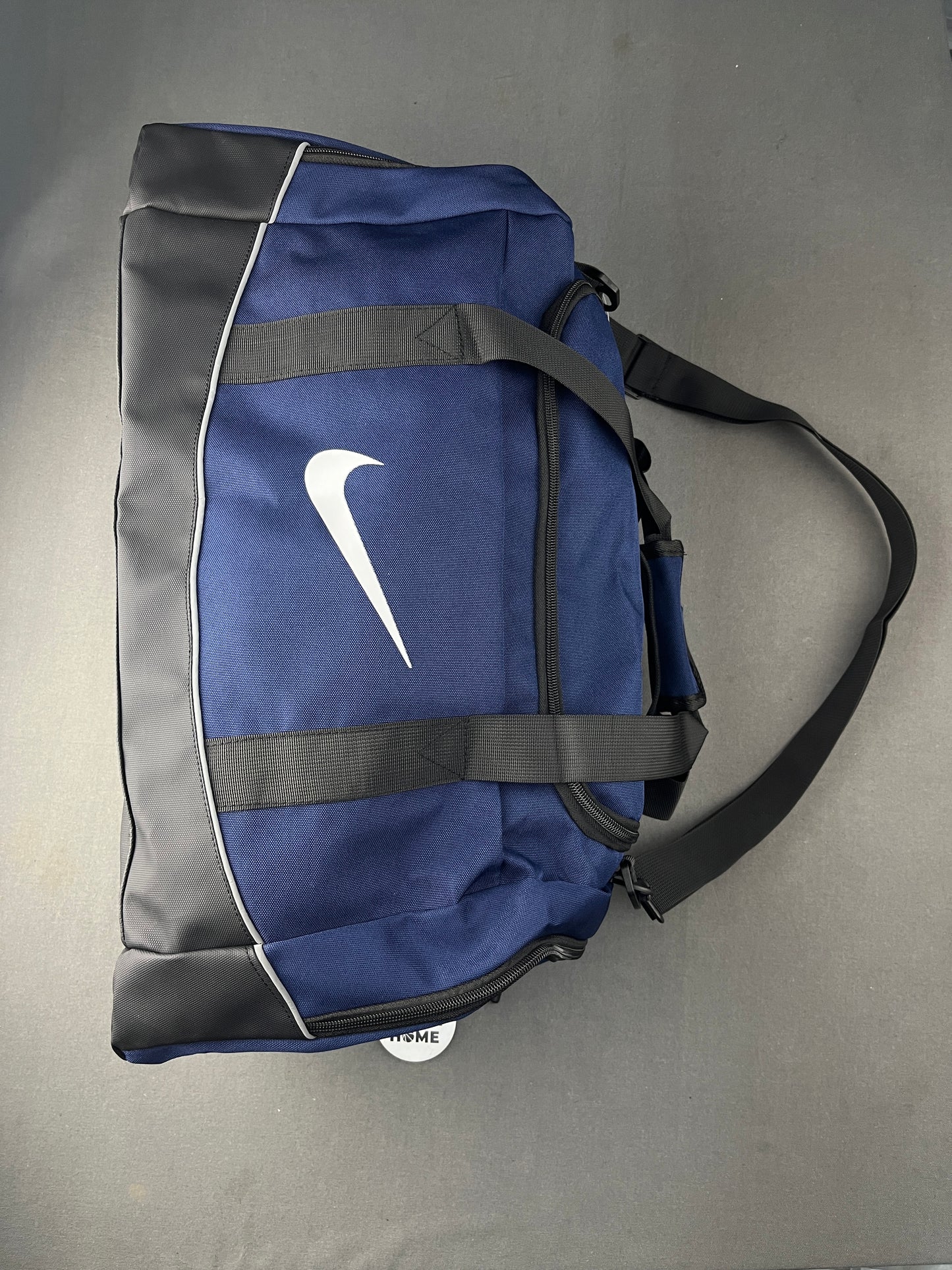 NIKE Academy Brasilia Duffle Bag Navy Blue