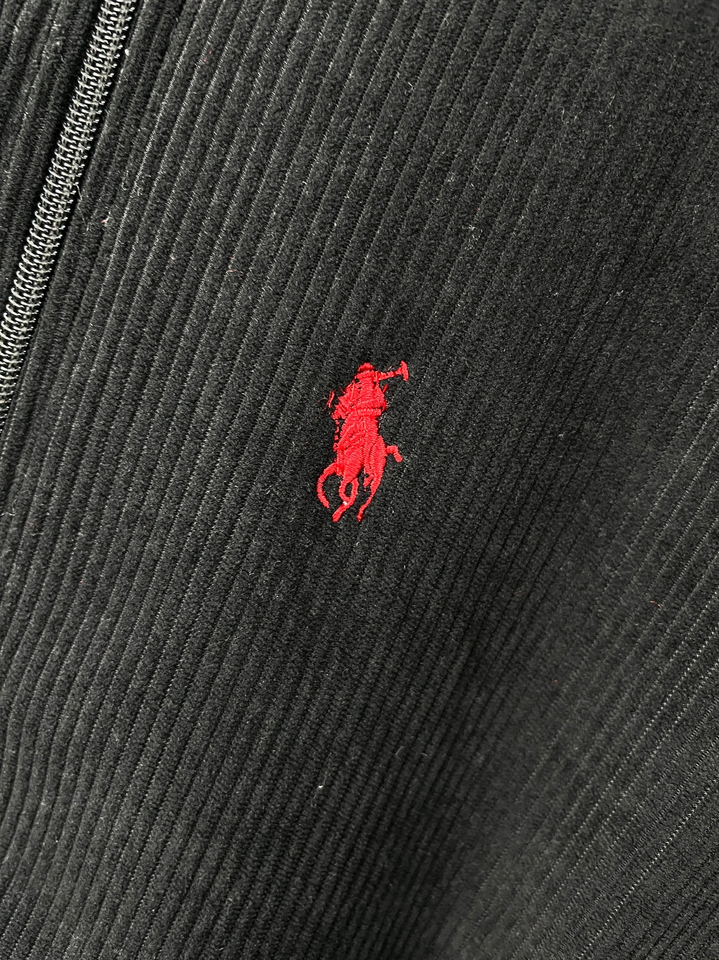 Ralph Lauren Black Jacket Red Logo