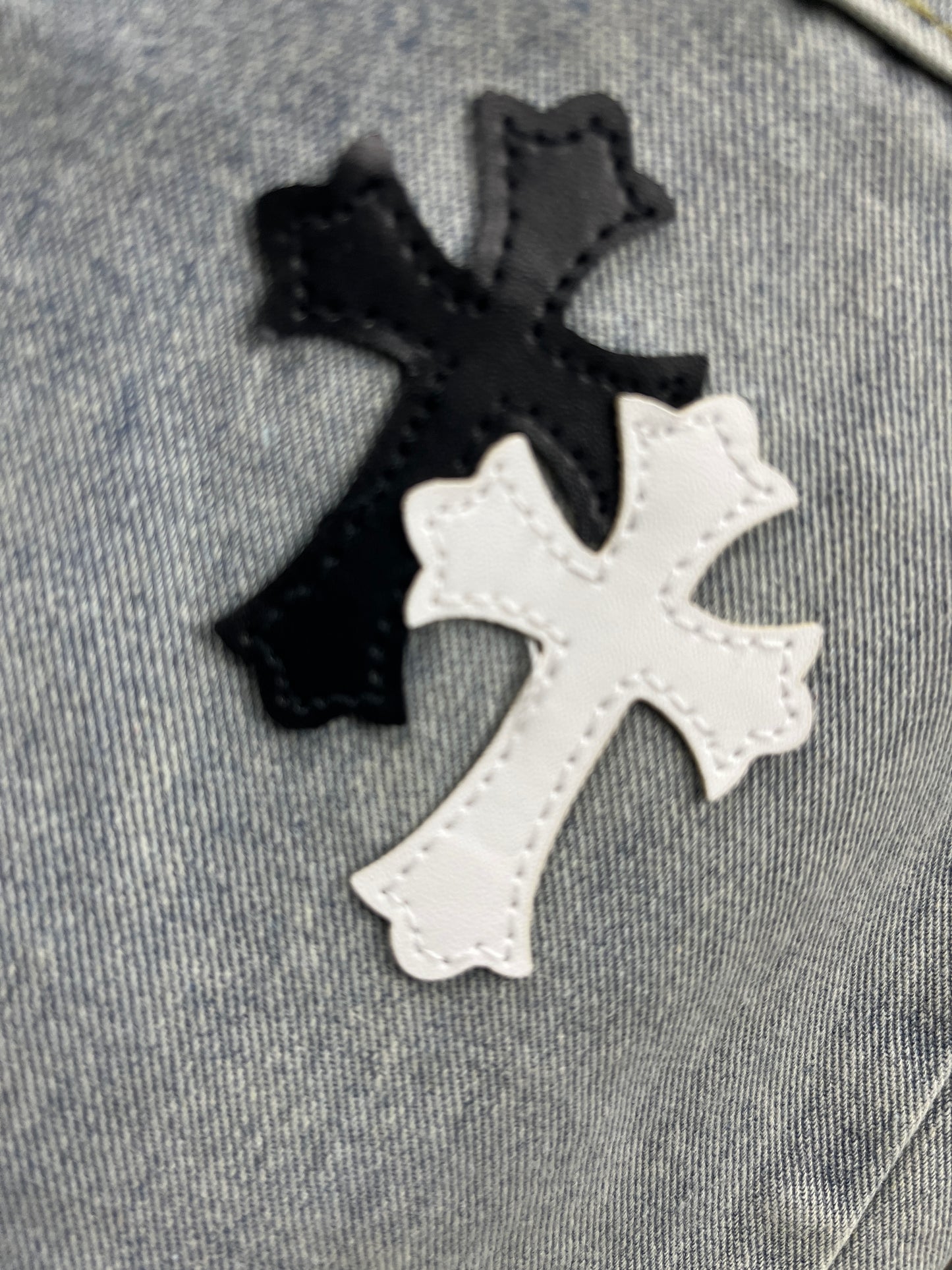 Chrome Hearts Blue Jeans