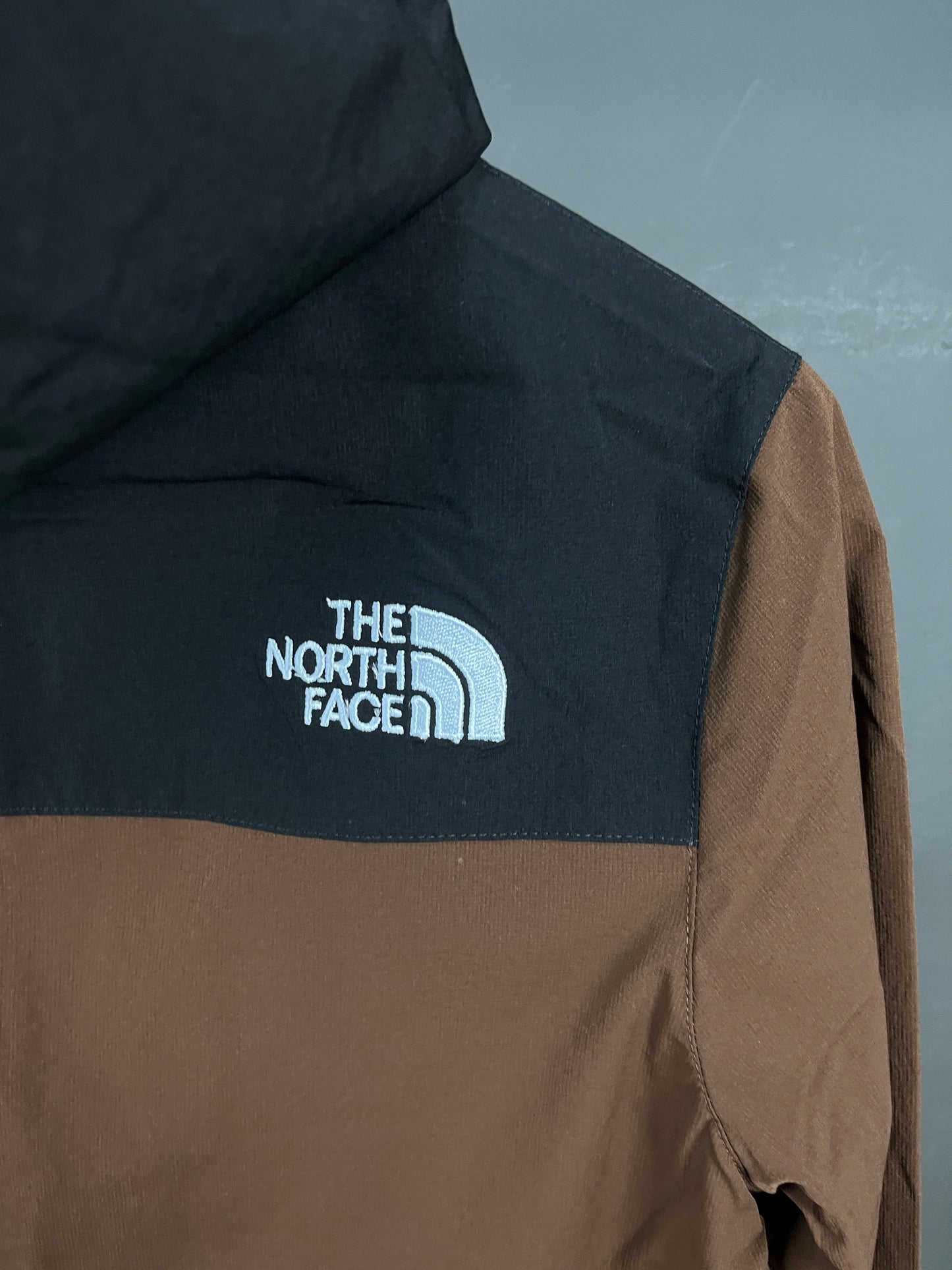 The North Face Brown & Black Light Jacket