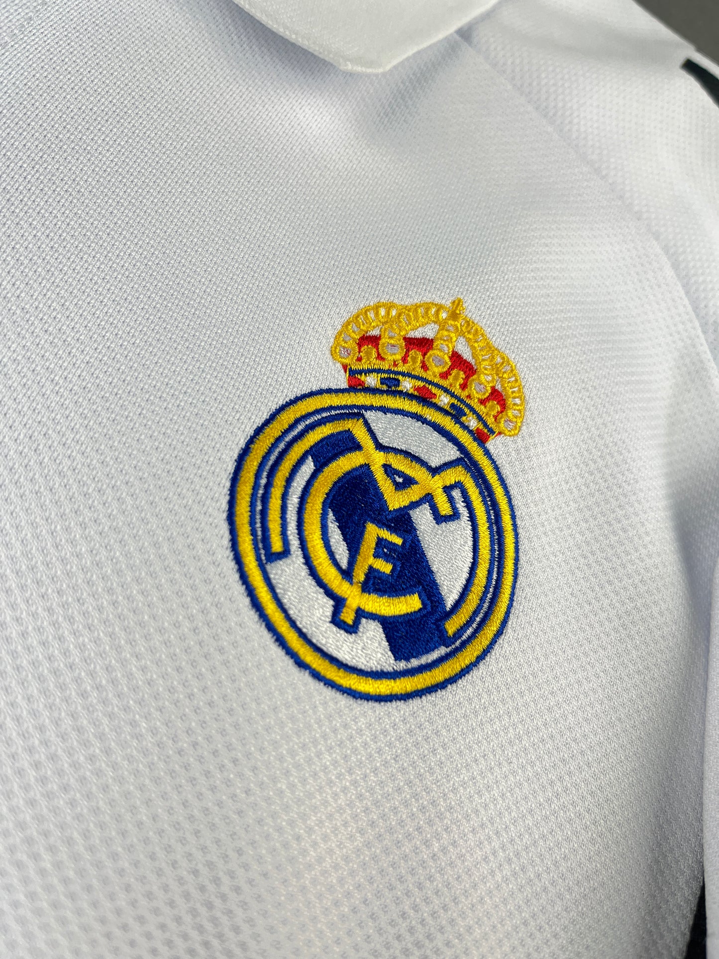 Real Madrid White & Black Polo