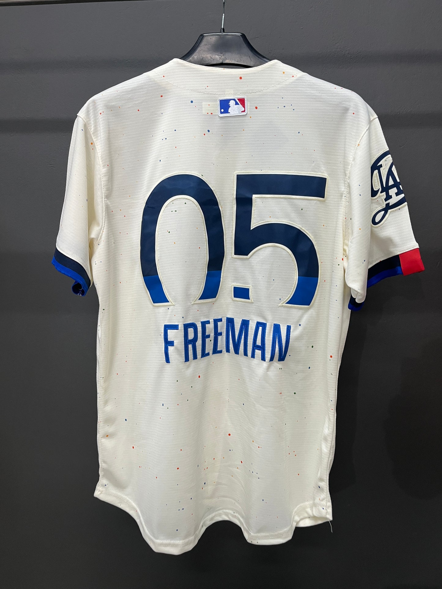 FREEMAN 05 Beige Los Angeles MLB Jersey