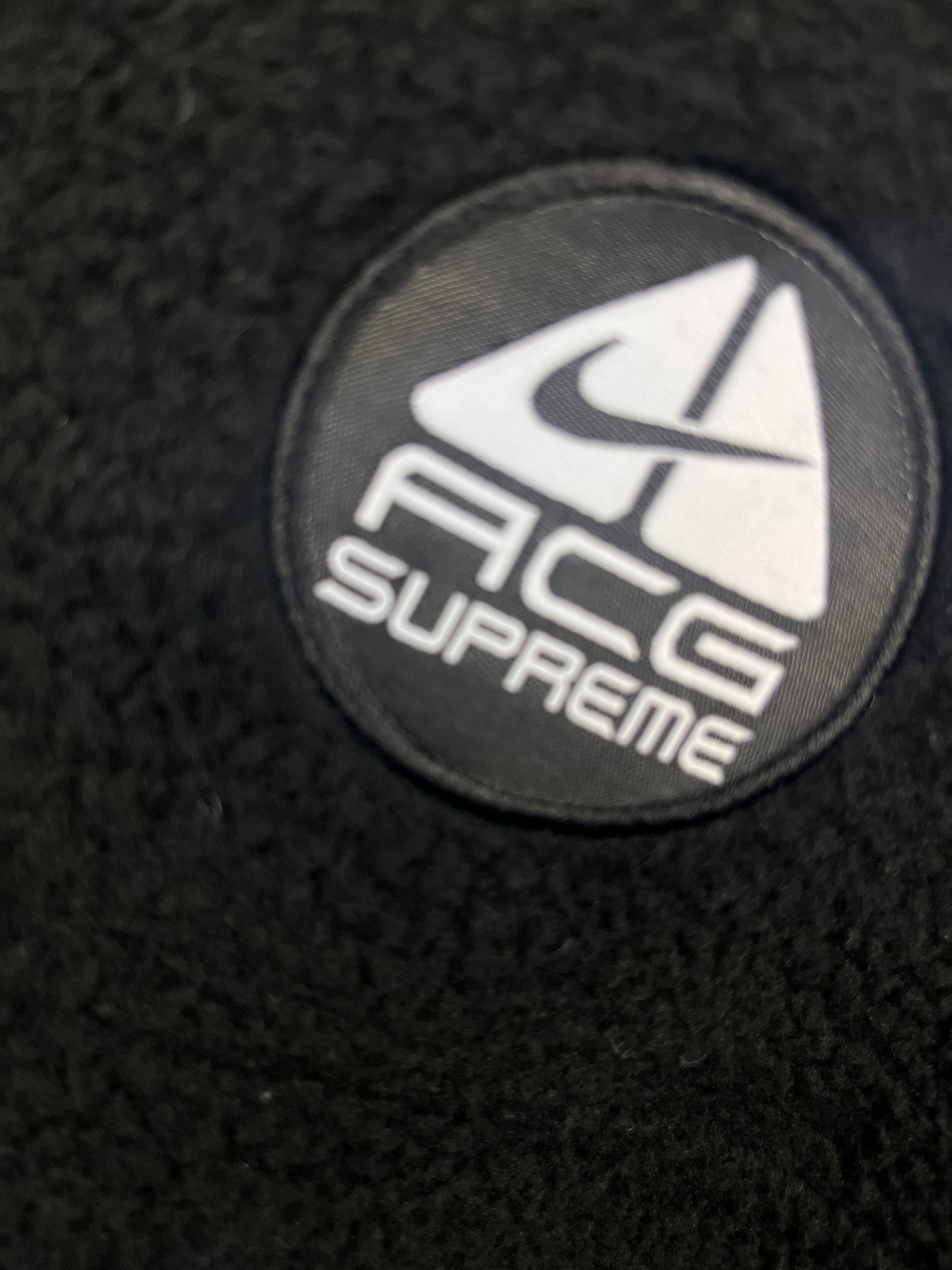 Supreme Fleece Black Jacket