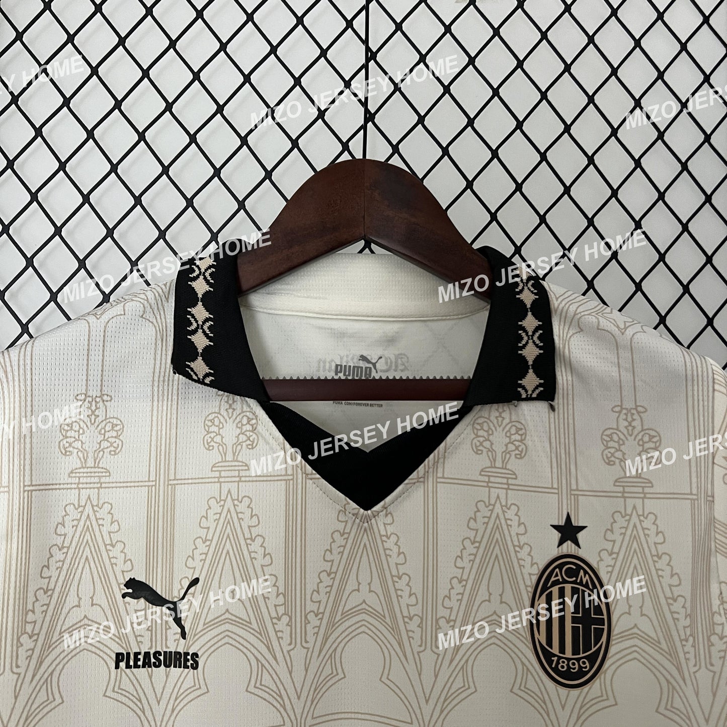 AC MILAN Pleasures Fourth 23-24 Fan Version Beige