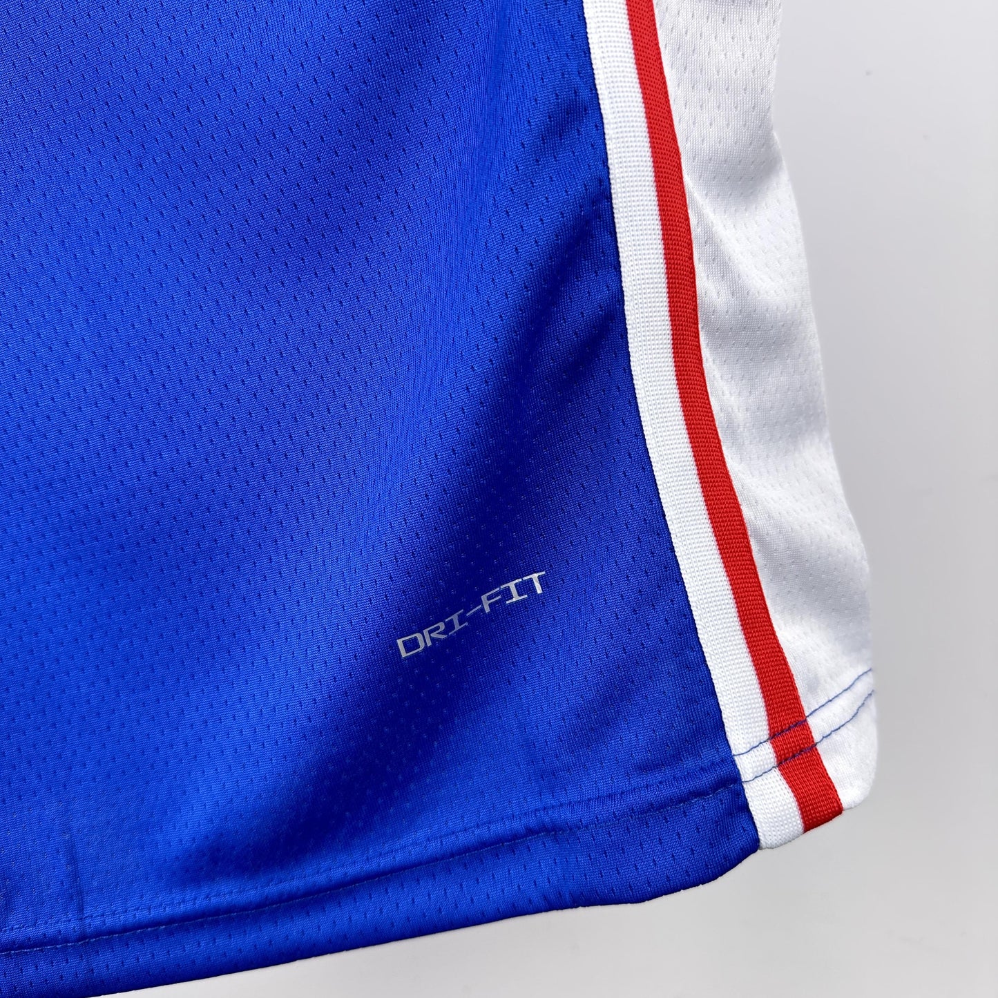 GEORGE 8 Blue Philadelphia 76ers Heat Pressed Edition NBA Jersey