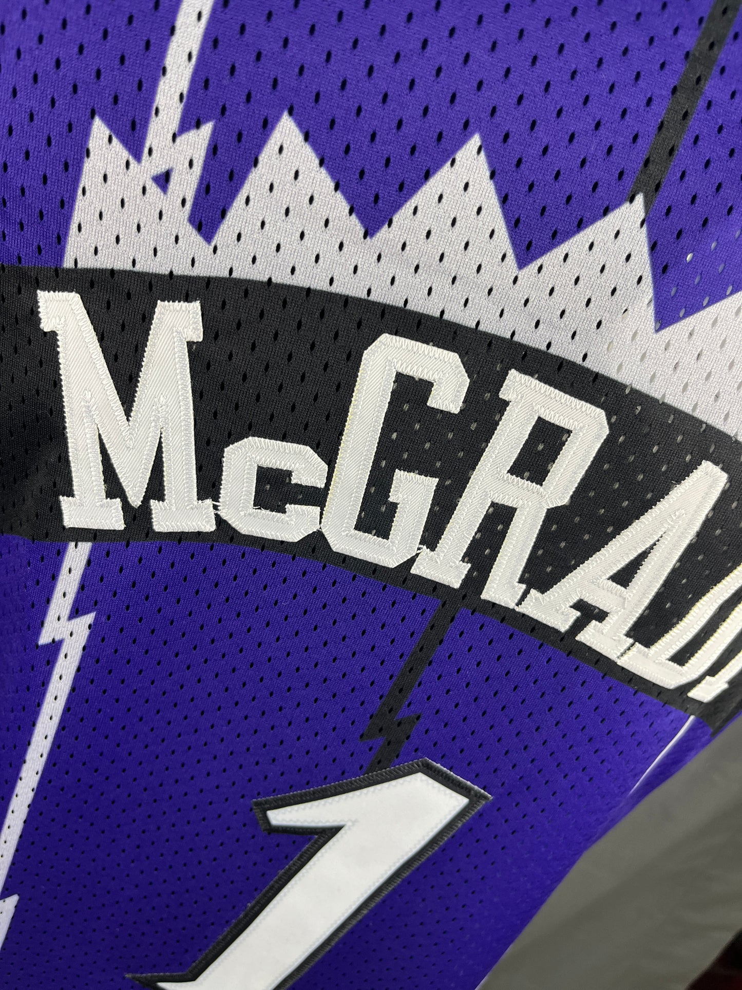 McGrady 1 Toronto Raptors Purple NBA JERSEY