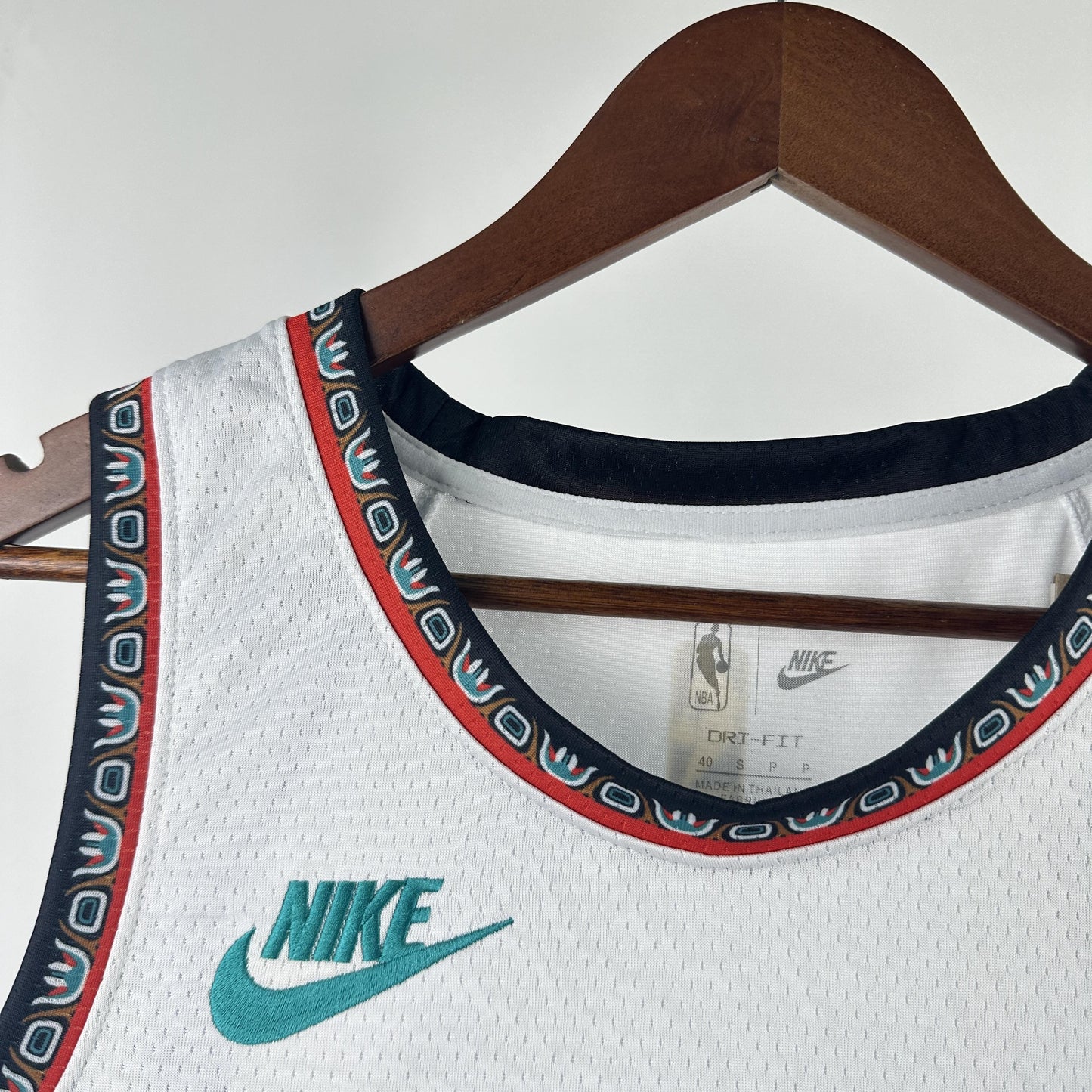 KAWAMURA 17 White Memphis Grizzlies Heat Pressed Edition NBA Jersey