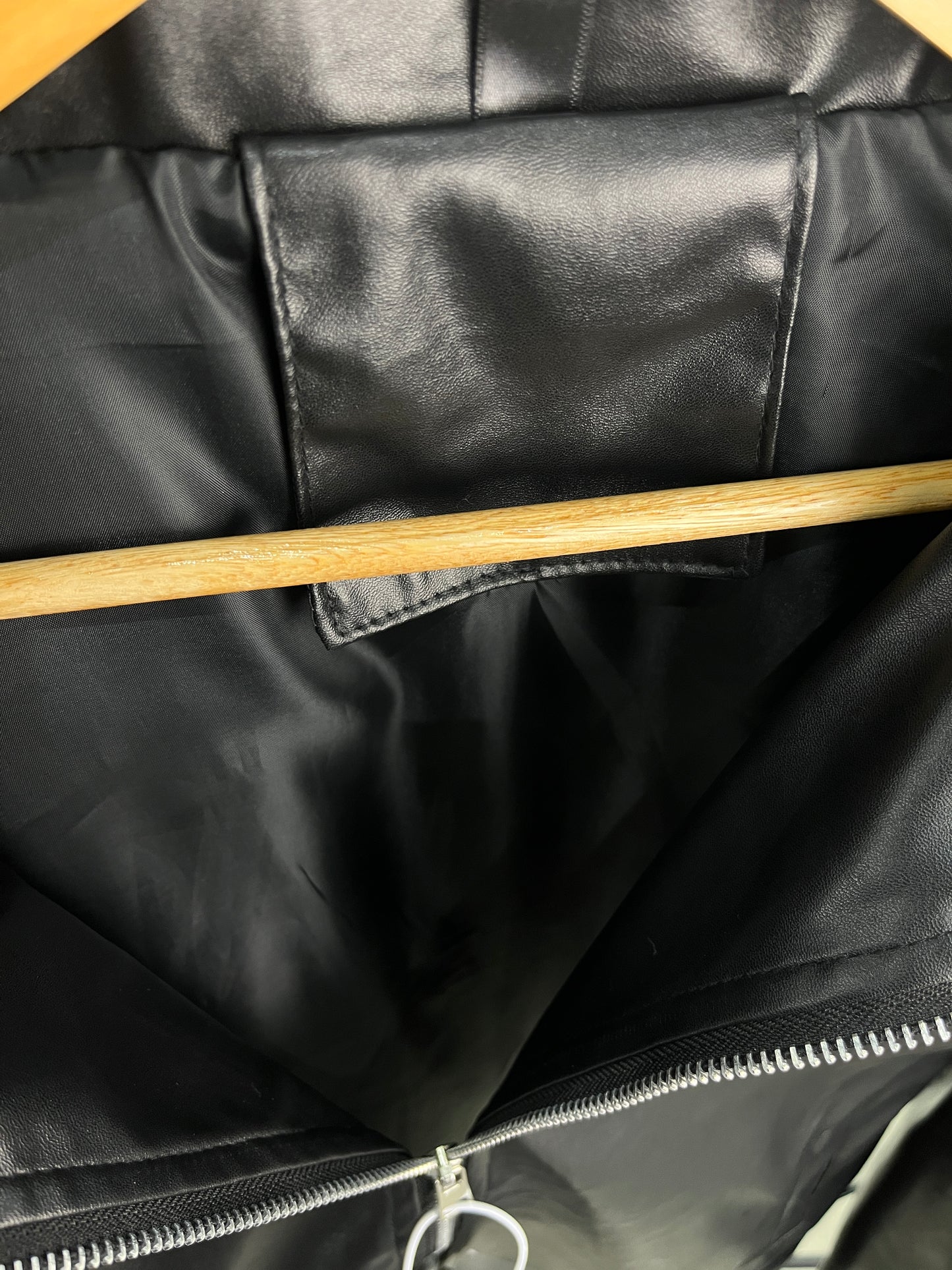 Men Black Leather Jacket