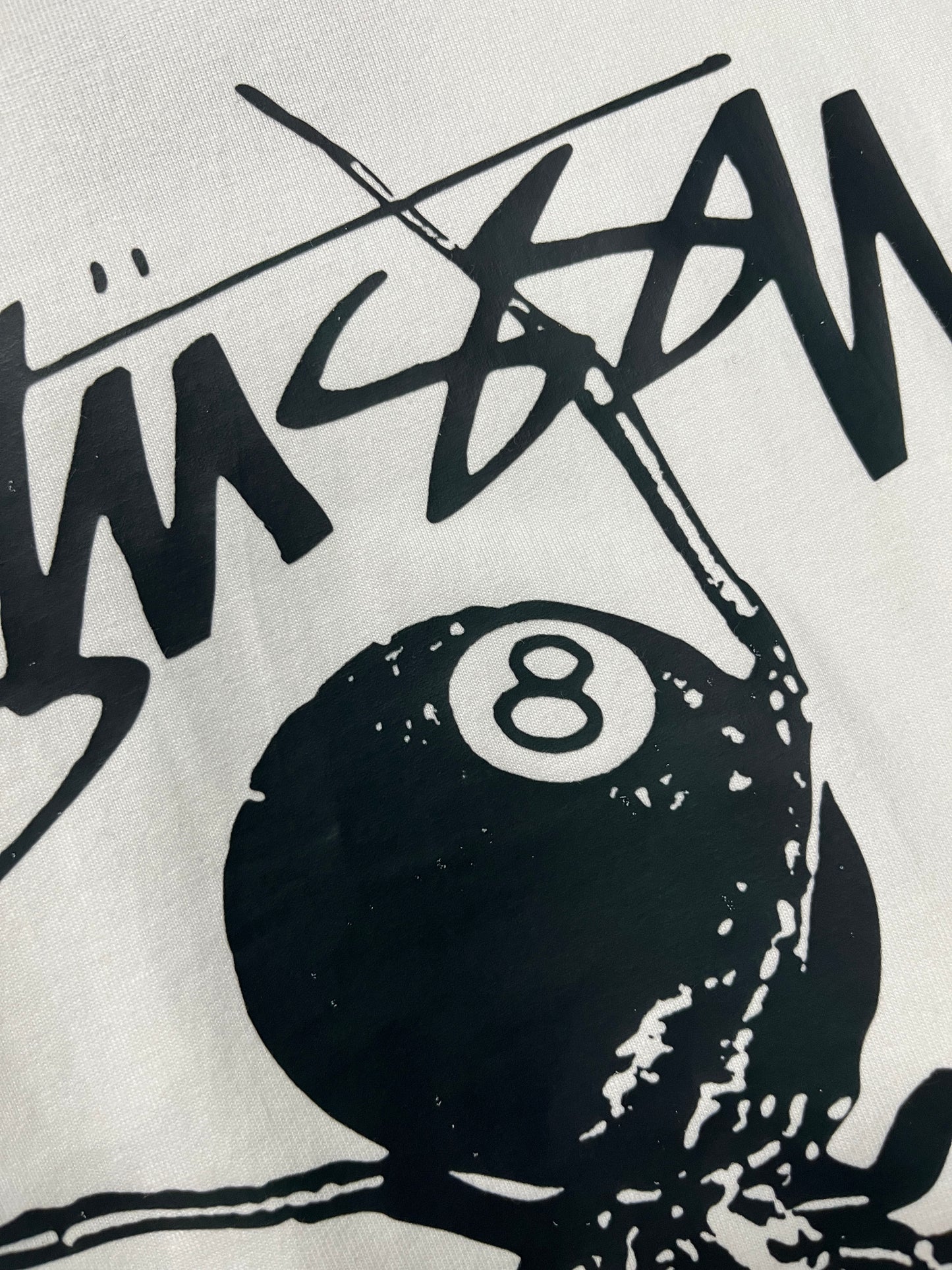 Stussy 8 Ball White T-shirt