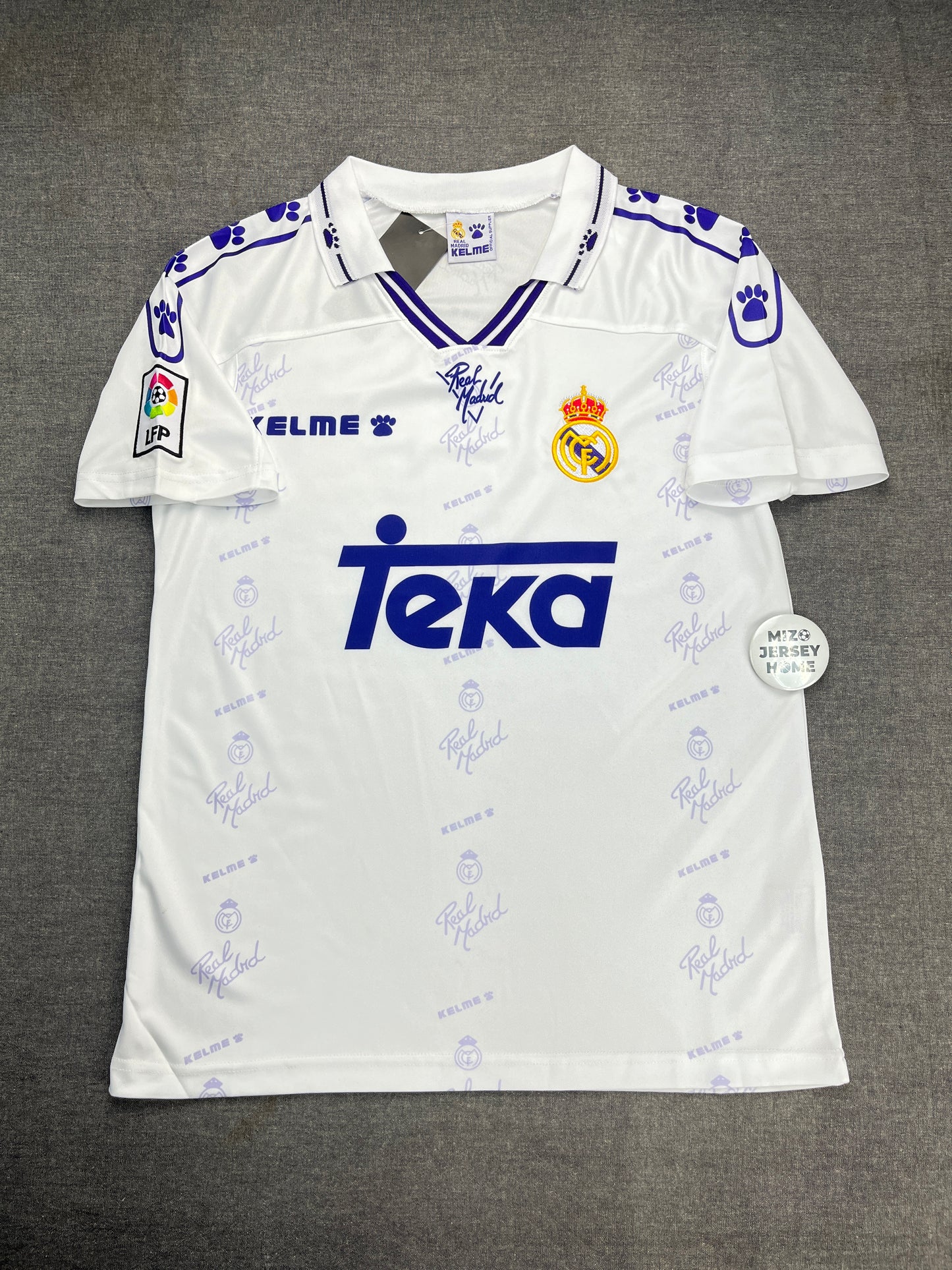 REAL MADRID Retro 1996-1997 Home Jersey