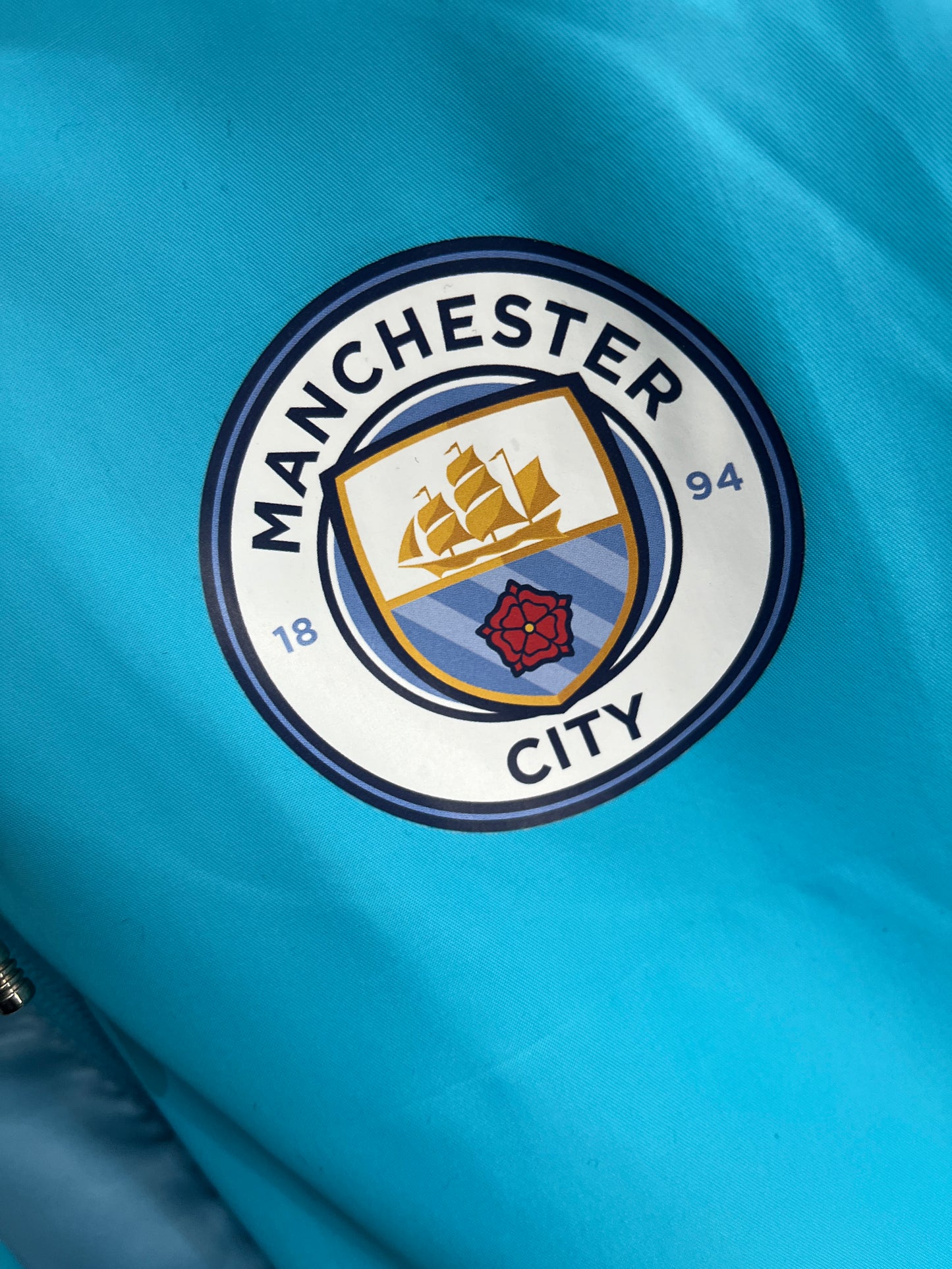 Manchester City Light Blue Windcheater Jacket