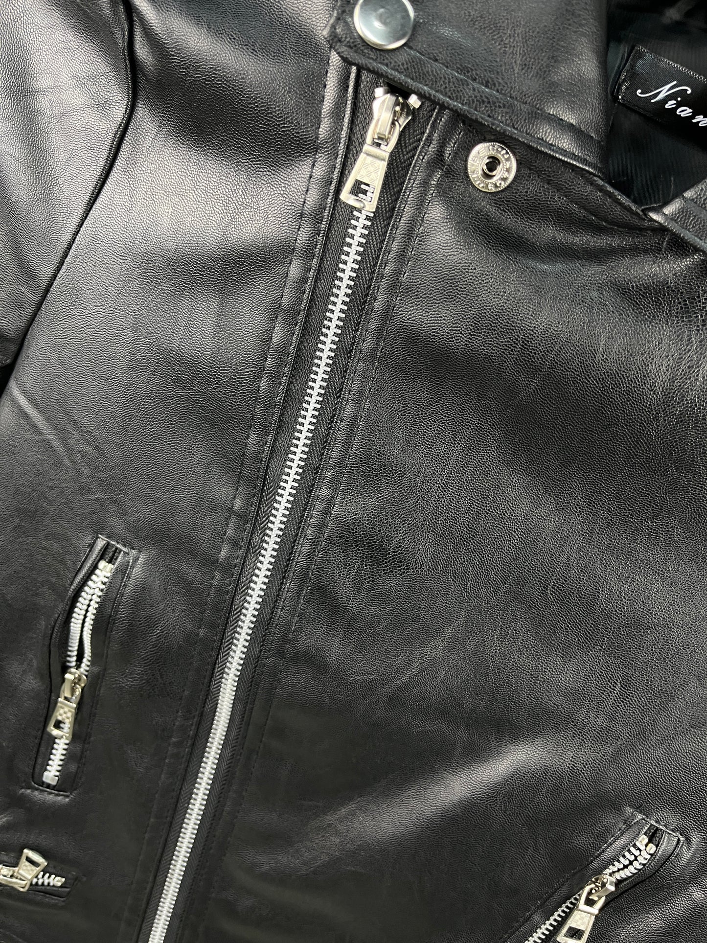 Women Black Leather Jacket