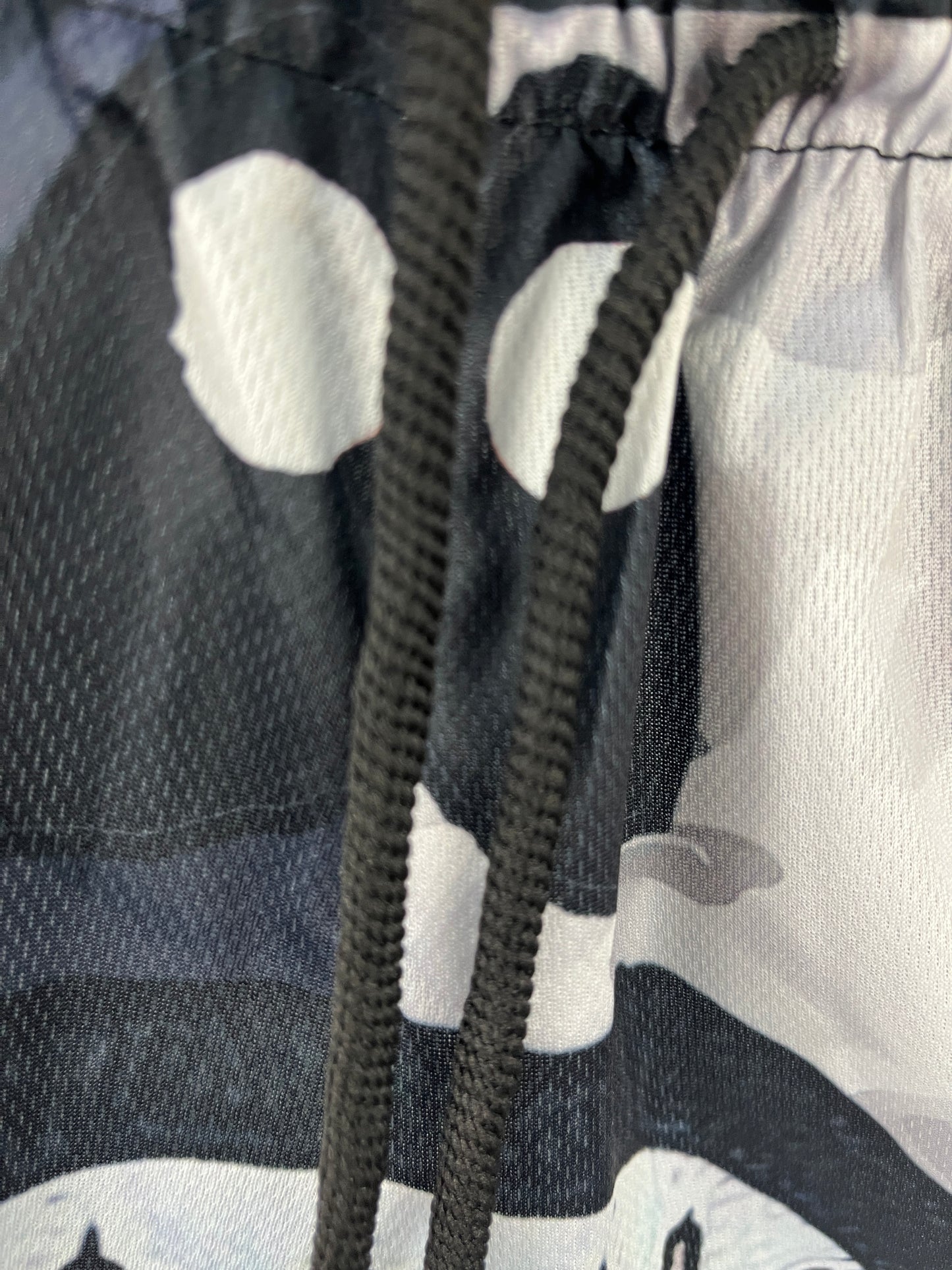 Bape Black/White Shorts