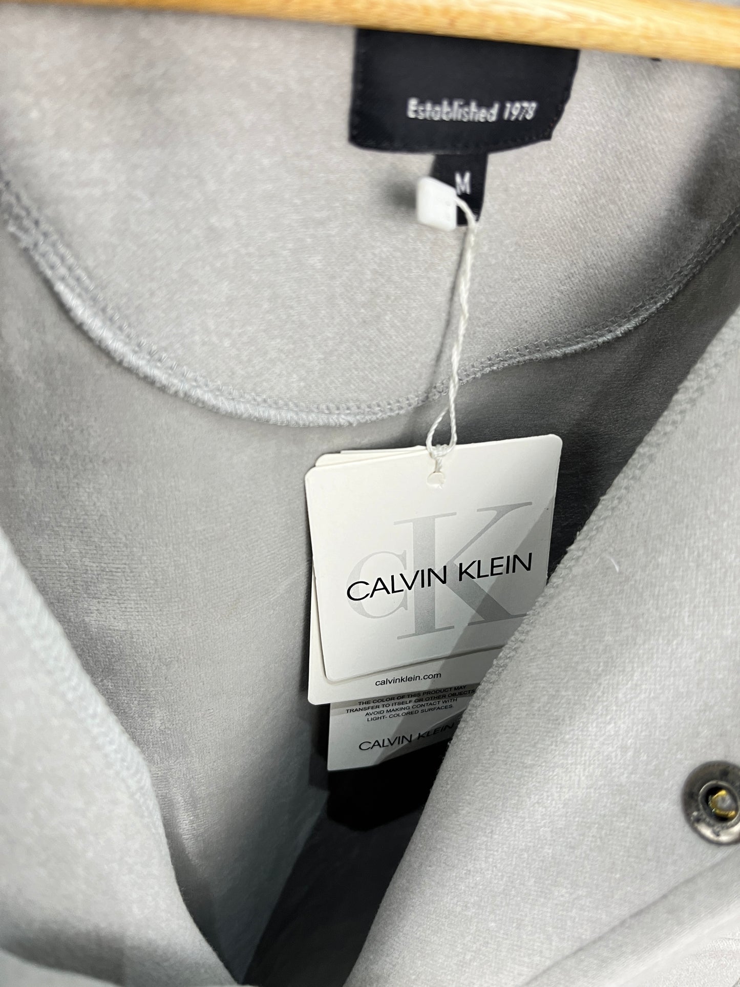Calvin Klein Grey Shacket