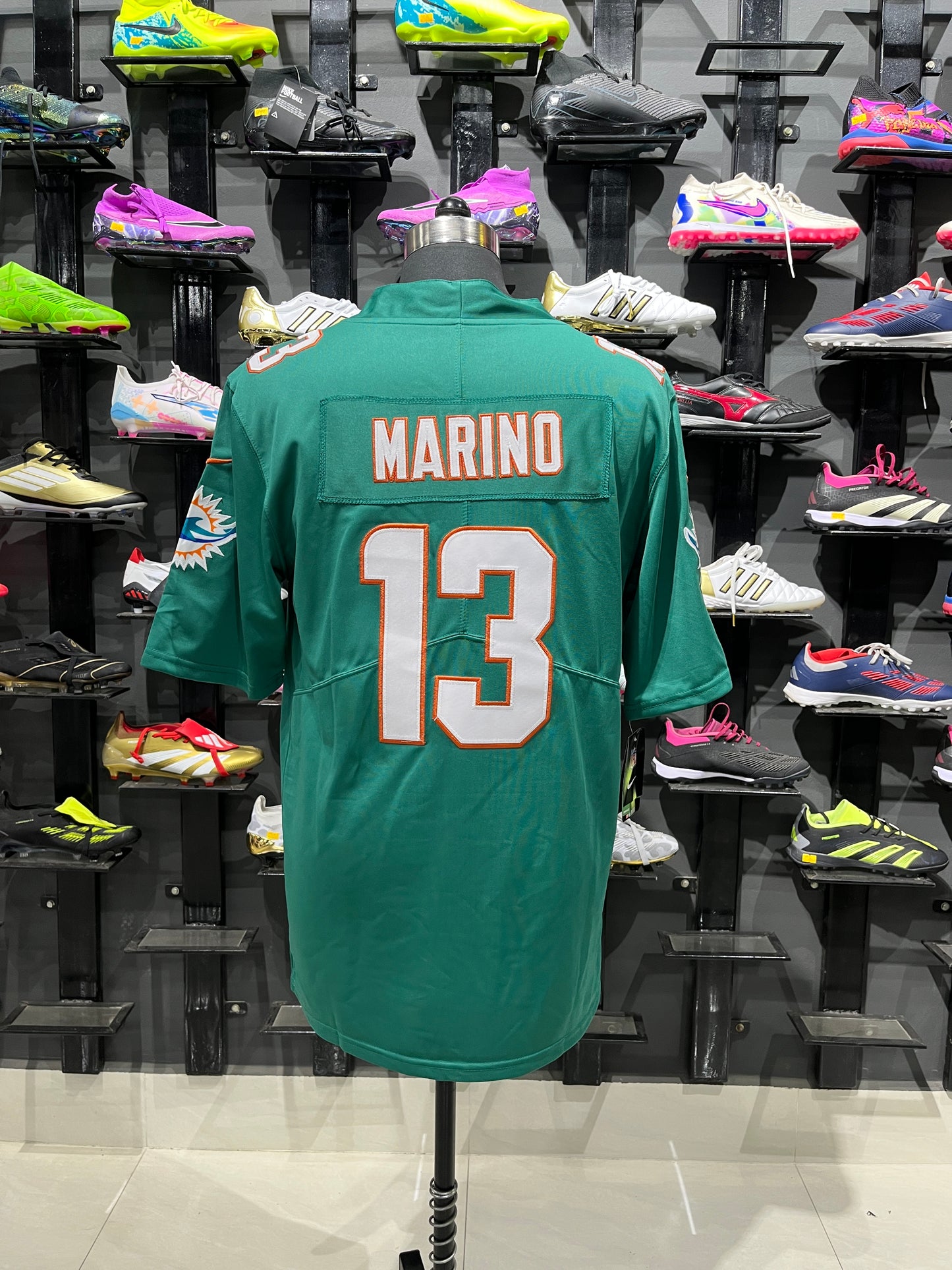 MARINO 13 Green Dolphins NFL Jersey